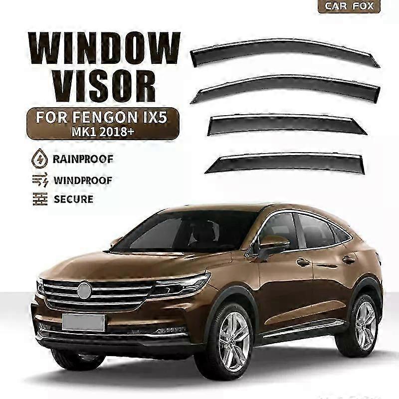 Applies To Door Visor For Fengon Ix5 2018+ Window Visor Vent Wind Deflectors Visors Rain Guard Shades Visor