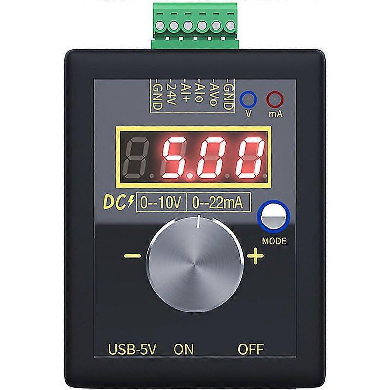 High precision portable analog voltage and current signal generator debugging source calibrator 0-10V/0-4-20mA