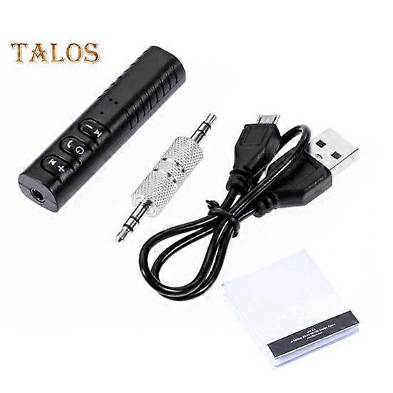 Universal Bluetooth-compatible Receiver Hands-Free Call Noise Cancelling 3.5mm AUX Rechargeable Mini Wireless Audio Receiver