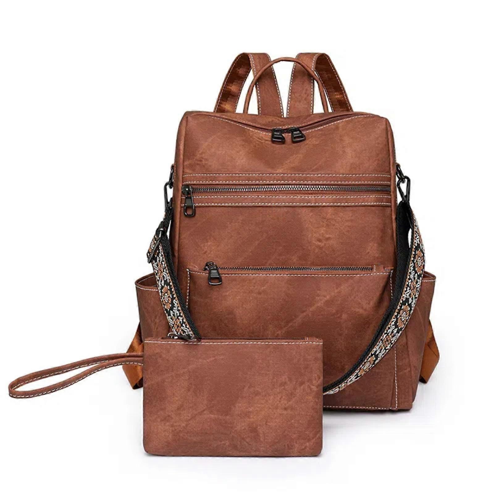 Backpack Purse for Womens, Waterproof PU Leather Backpacks Handbags Backpack Purse for Womens Waterproof PU Leather Backpacks  main image 2