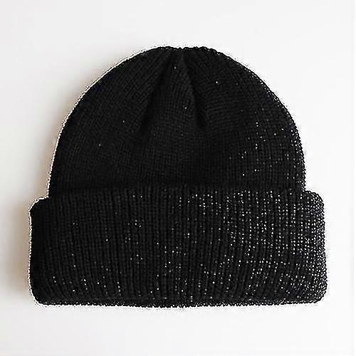 Solid Colors Short Winter Knit Skullcap For Men / Women