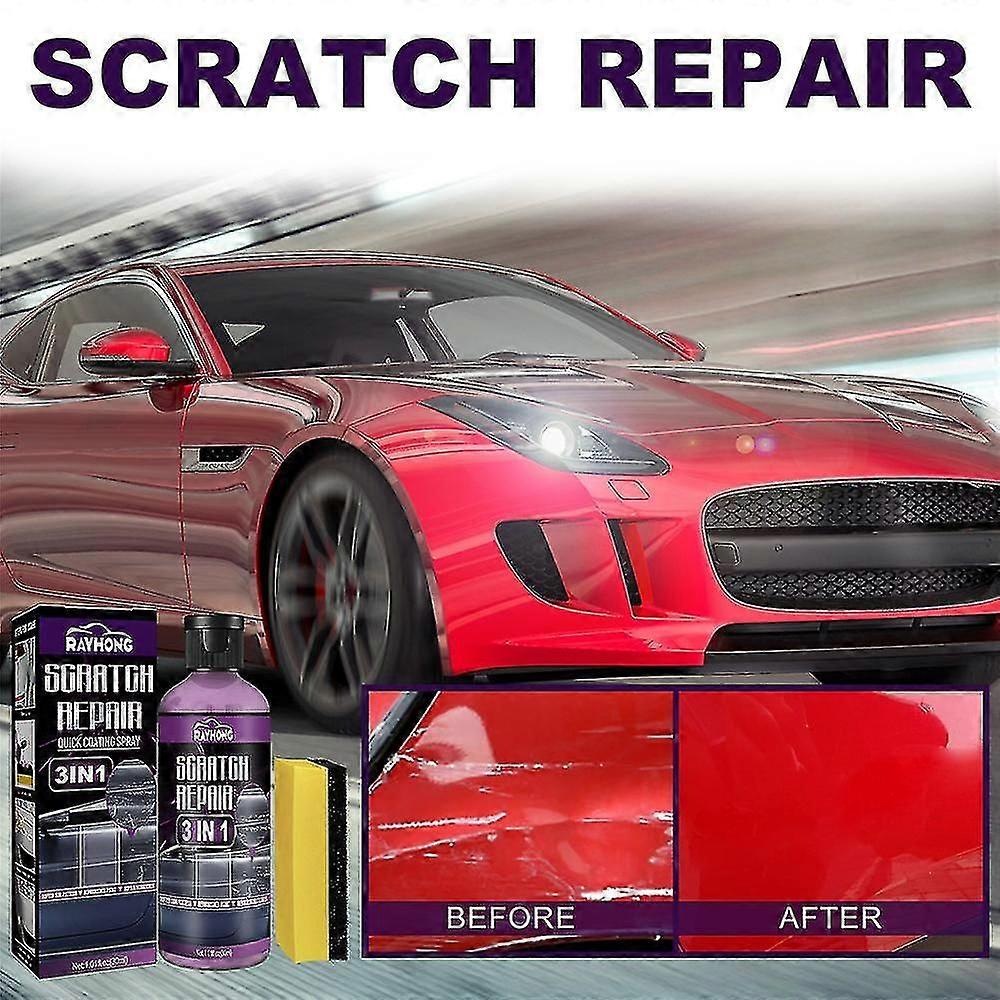 3 In 1 Car Scratch Repair Quick Coating Spray Auto Agent Paint Surface Fine Scratch Scratch Repair Agent