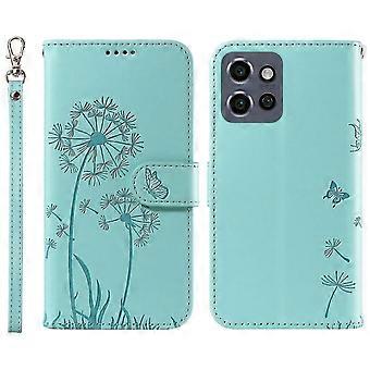 For Motorola Edge 50 Neo 5G S50 5G ThinkPhone 25 5G Leather Case Wallet Phone Cover Dandelion Imprin