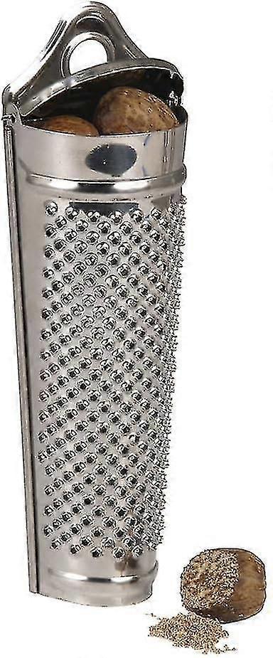 Spice Grinder / Nutmeg Grinder With Integrated Storage  o