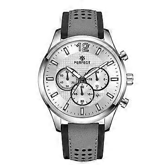 Cronografo perfetto CH01L-01 + scatola orologio da uomo