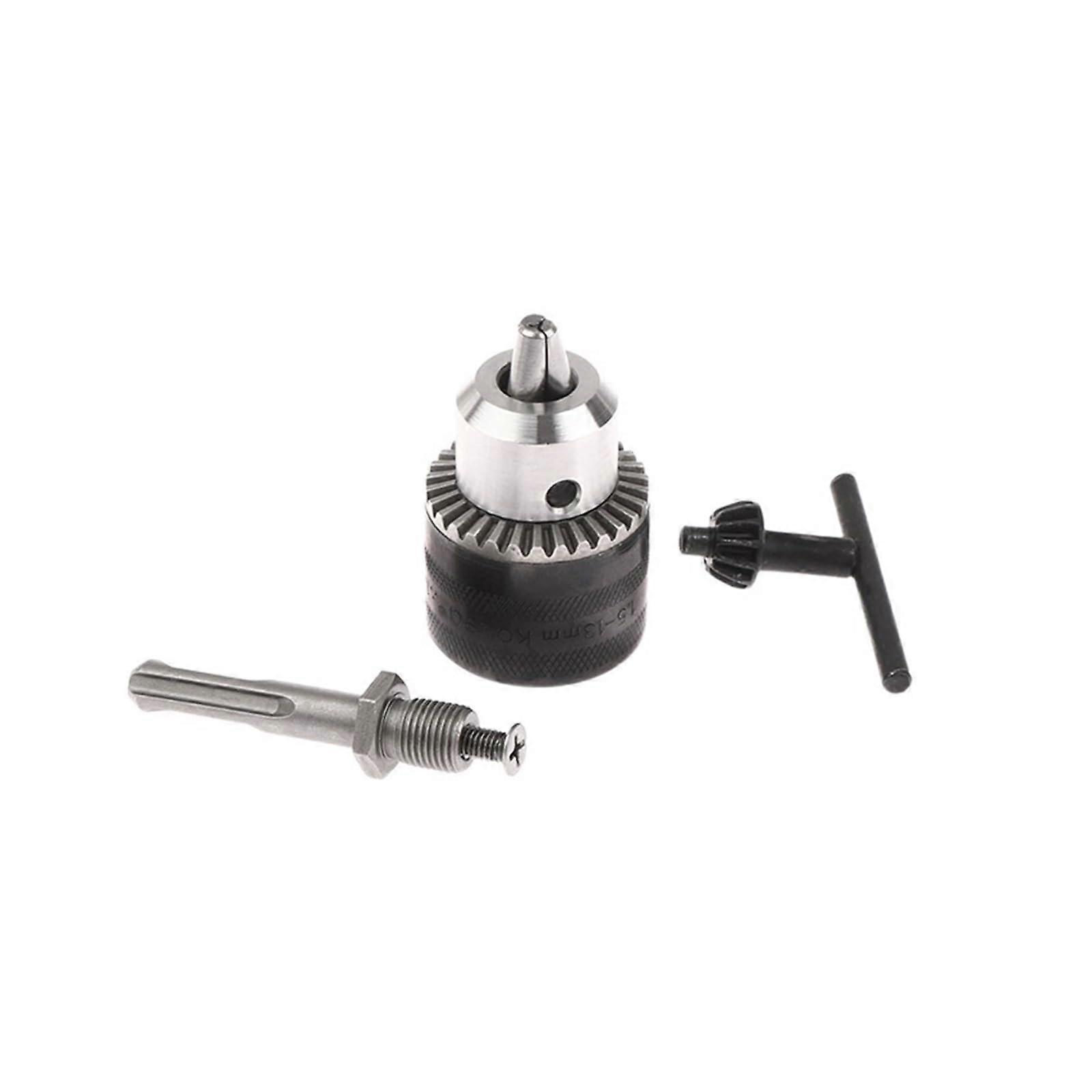 Drill Chuck Adapter 1/2-Inch-20UNF Quick Change Converter For SDS Hex Impact Driver 1.5-13mm Capacity 3 Adapters