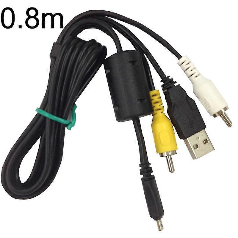 (New arrival) 20 PCS 8Pin SLR Camera Cable USB Data Cable For Nikon UC-E6, Length: 0.8m With AV For Nikon UC-E6, 0.8m With AV