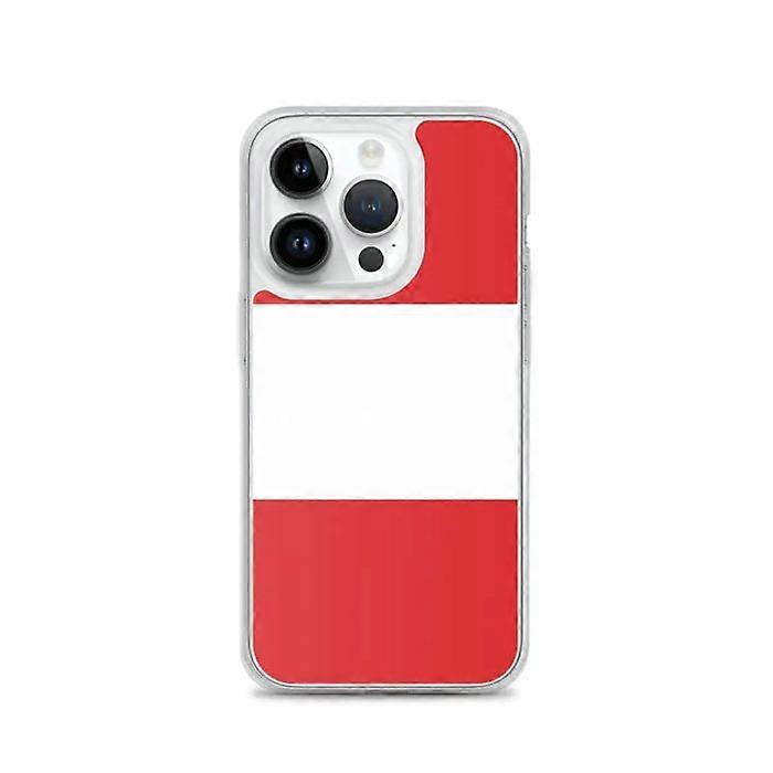 iPhone Case - iPhone 14 Pro - Peru Flag - Soft - Slim and Lightweight Design - Multicolor