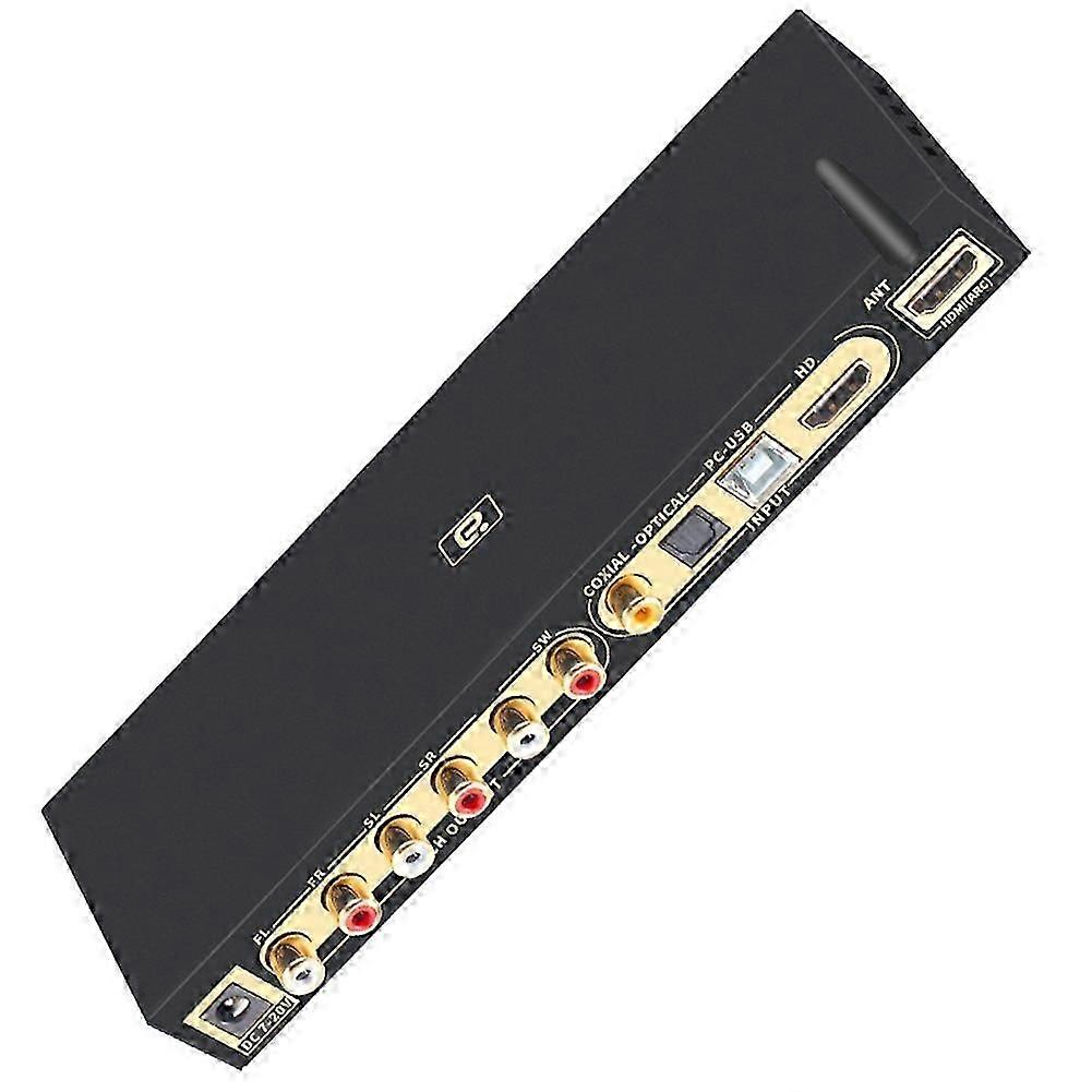 HD815Pro 5.1CH Audio Decoder Bluethooth 5.0 with -Compatible ARC, DAC, SPDIF, RCA, 4Kx2K, 192Khz Su