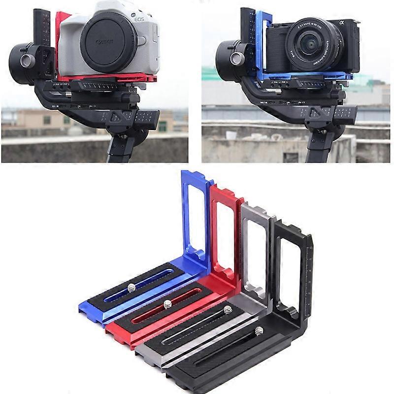 Universal Camera L Shape Bracket Quick Release Plate for Camera RSC2 / RS3 Stabilizers