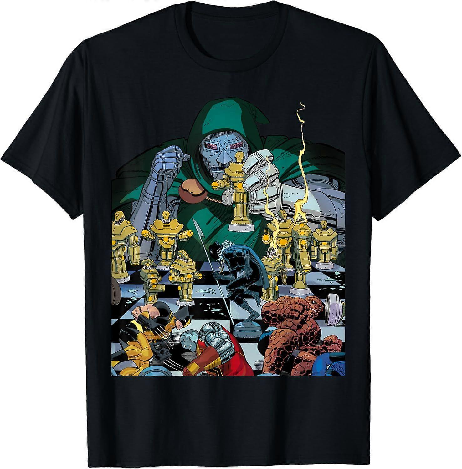 Marvel Doctor Doom Doomwar #3 Comic Cover Camiseta Clásica