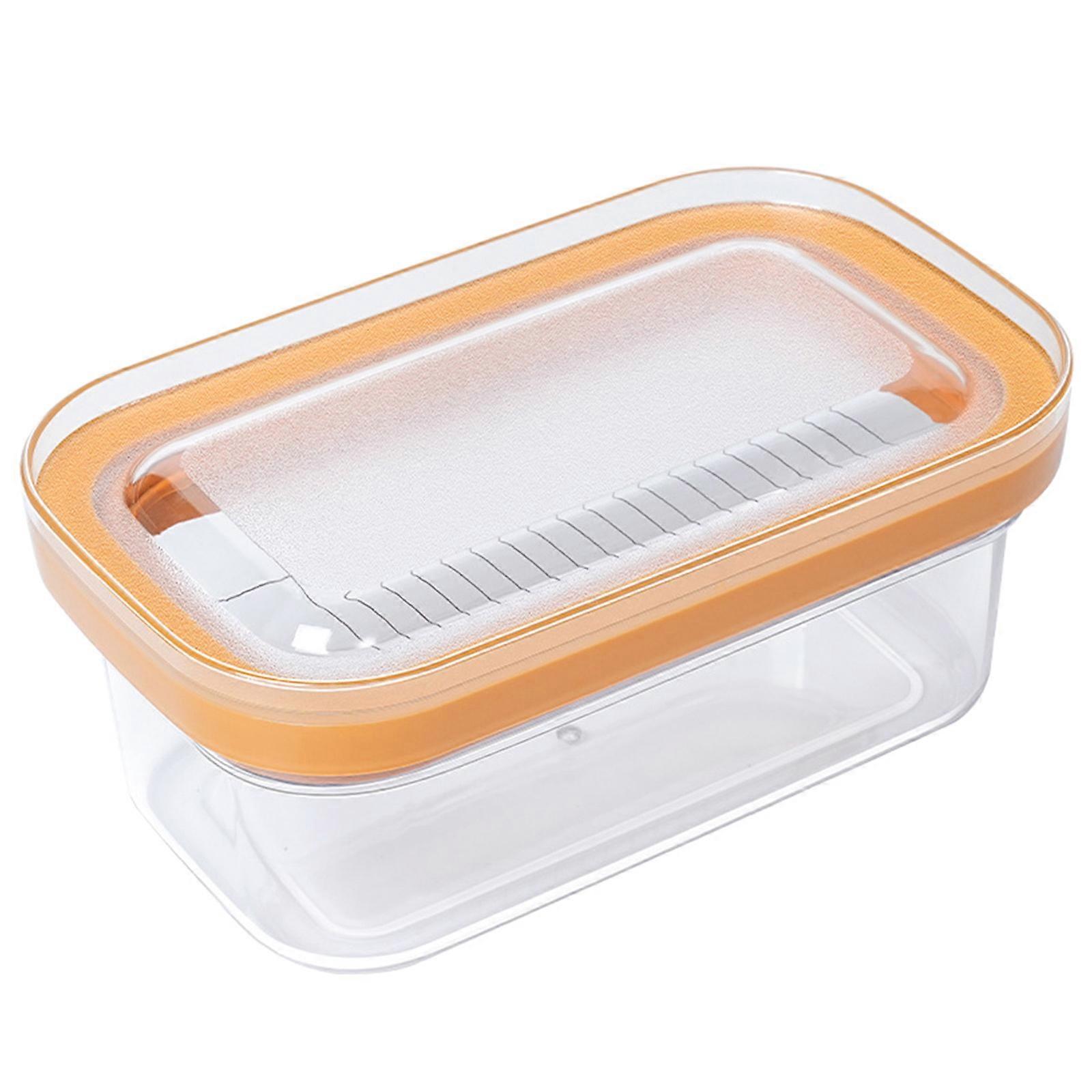 Convenient Butter Cutting and Storage Container Butter Dish with Lid Butter Cutting Box Butter Container for Butter