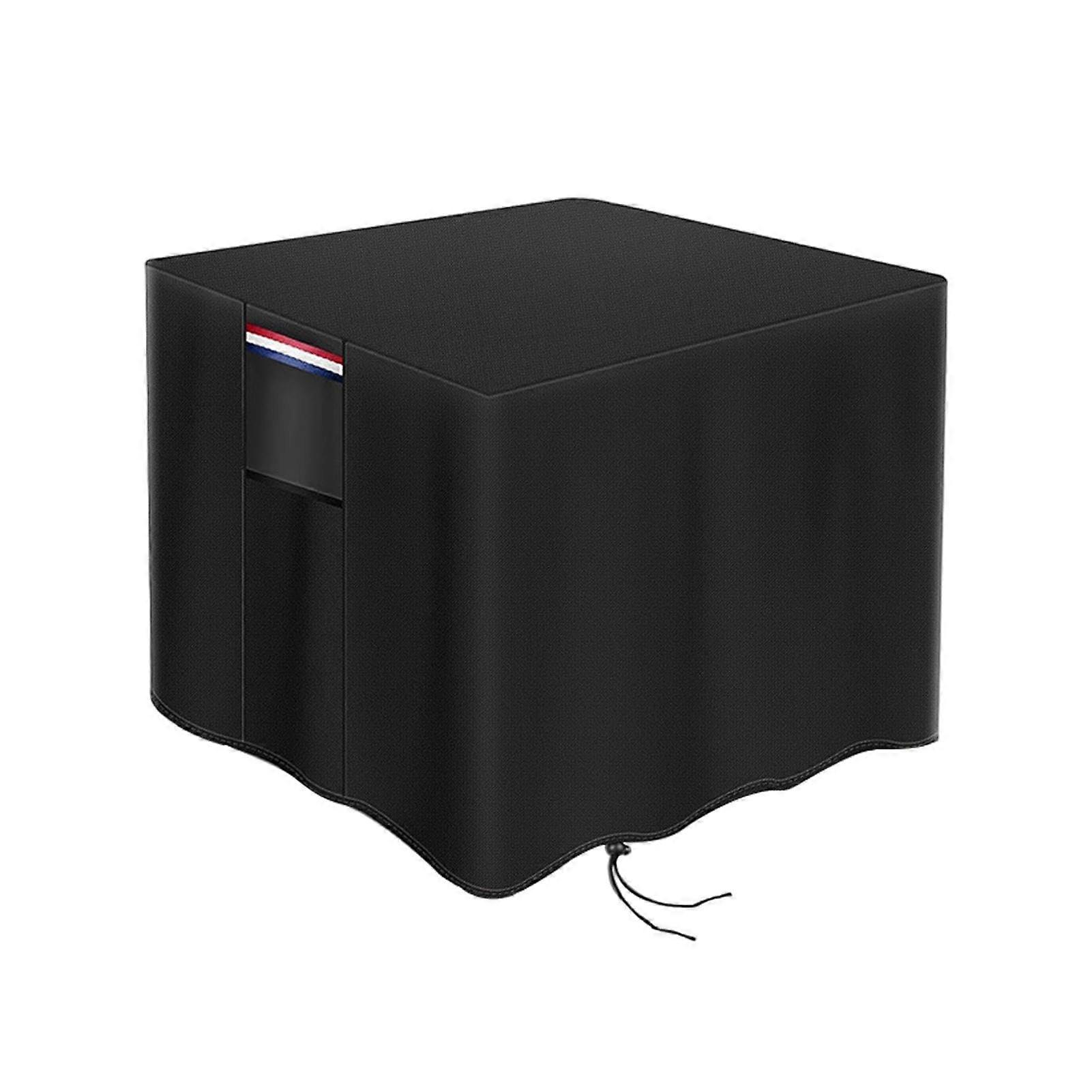 Feuerschalenabdeckung Quadratisch 28 x 28 x 25 Zoll Wasserdicht Tischabdeckung Mit Praktischem Griff Design Auslaufsicher