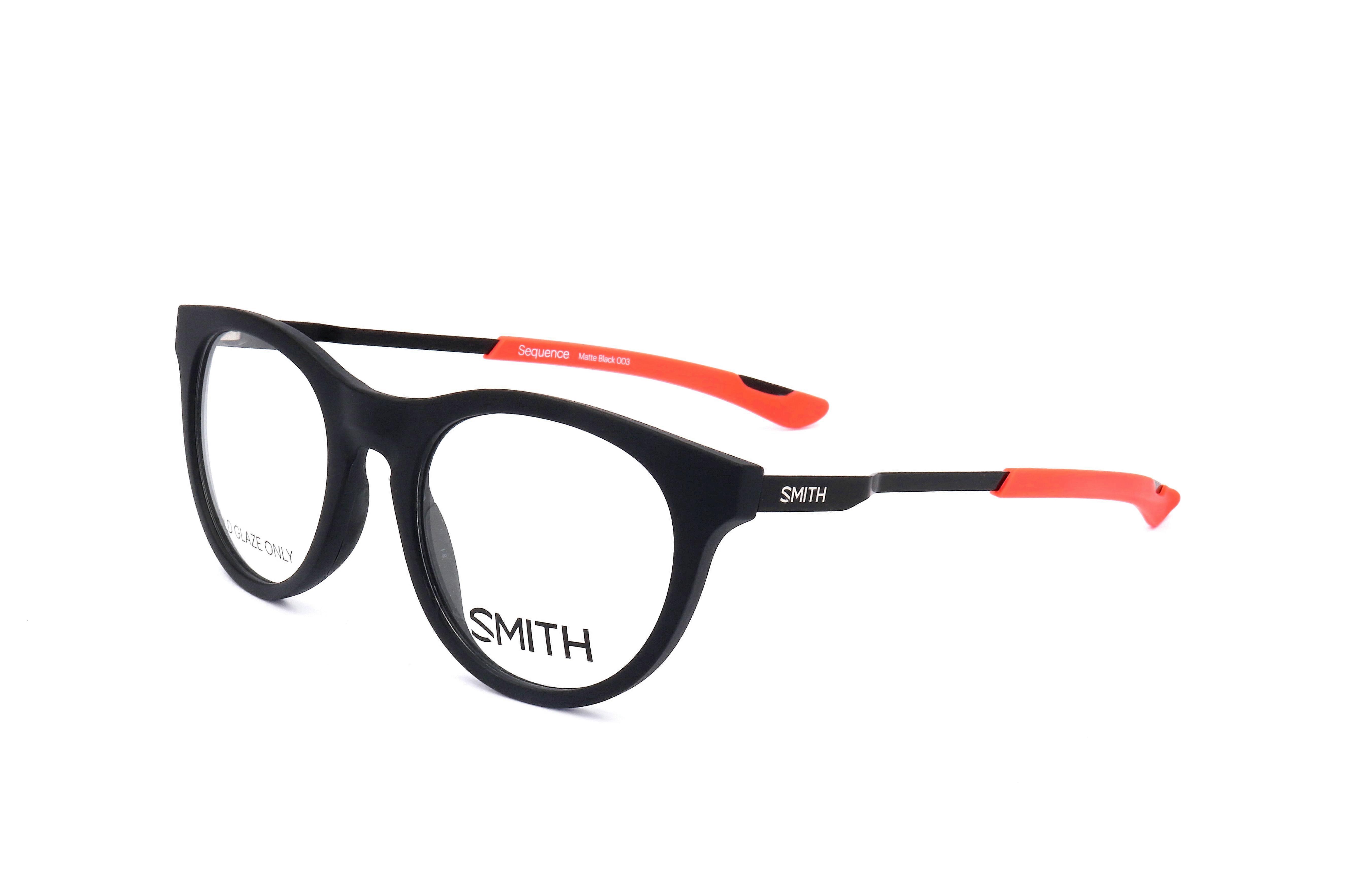 Eyewear Frames Smith SEQUENCE 003 MATTE BLACK 51/21/140 MAN