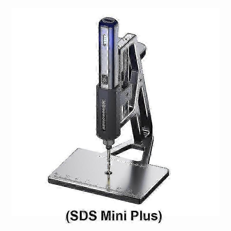 Arrowmax Mini Electric Drill With Bench Drill Press (sds Mini Plus) Cordless Hand Tool Drilling For