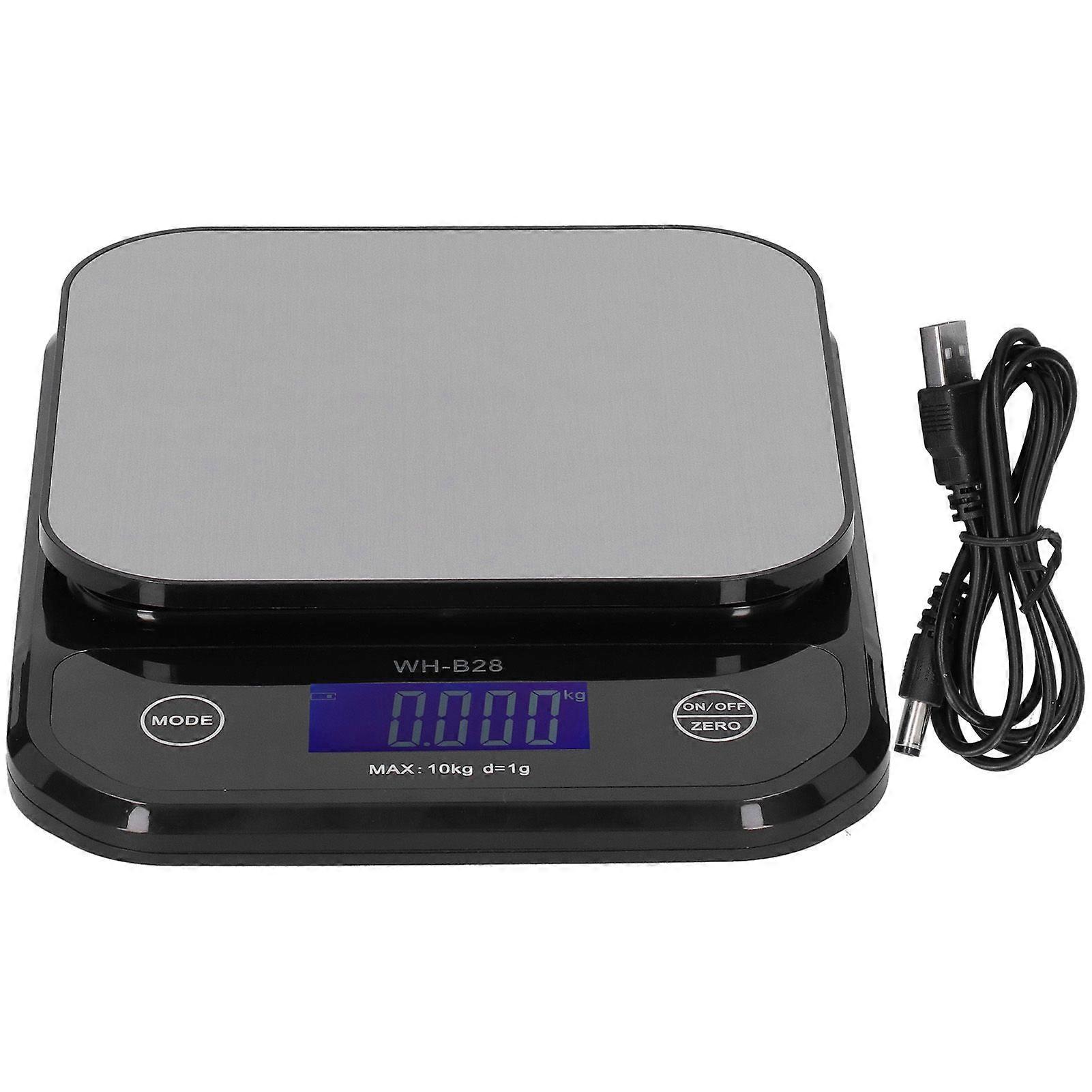 High quality  WH-B28 electronic scale black 10Kg/1g (without AA battery)