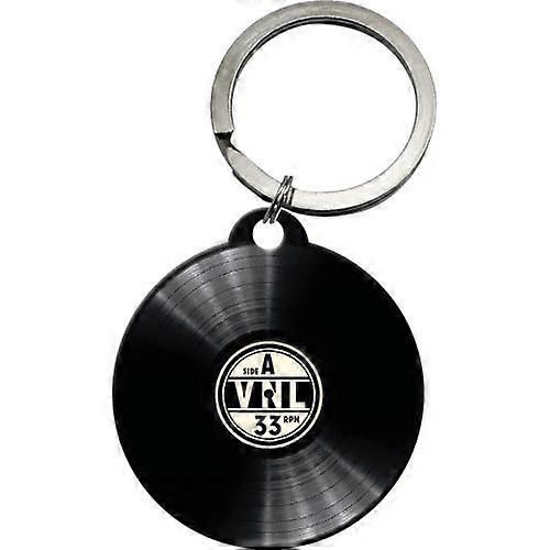 Nostalgic-Art Keyring (Round) - Retro Vinyl