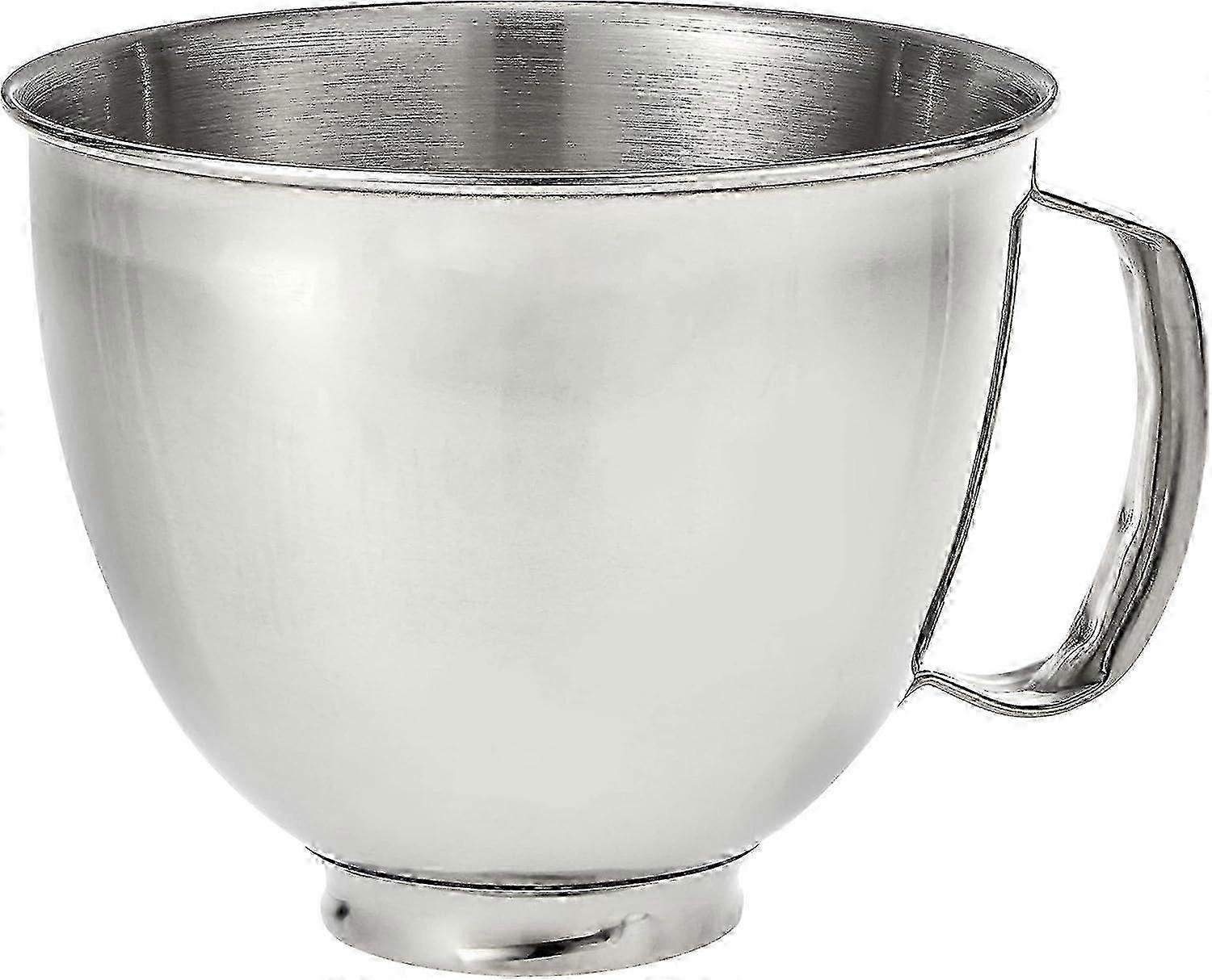 ポリッシュステンレススチールボウル、ハンドル付き3.5クォート