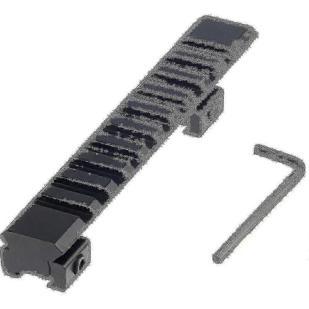 11mm to 20mm Dovetail Picatinny Rail Adapter Base Mount for 11mm Base & 20mm Top Rails