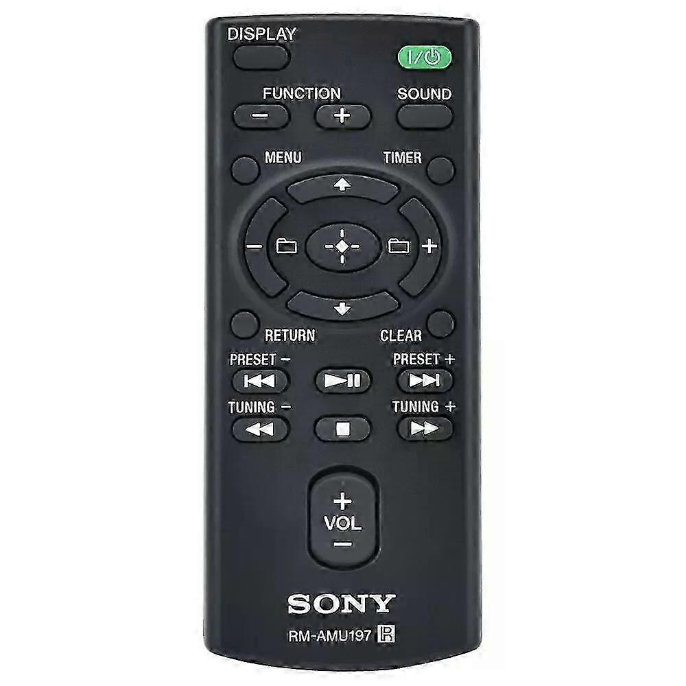 New Genuine RM-AMU197 Remote Control For  HIFI Audio Display System RMAMU197