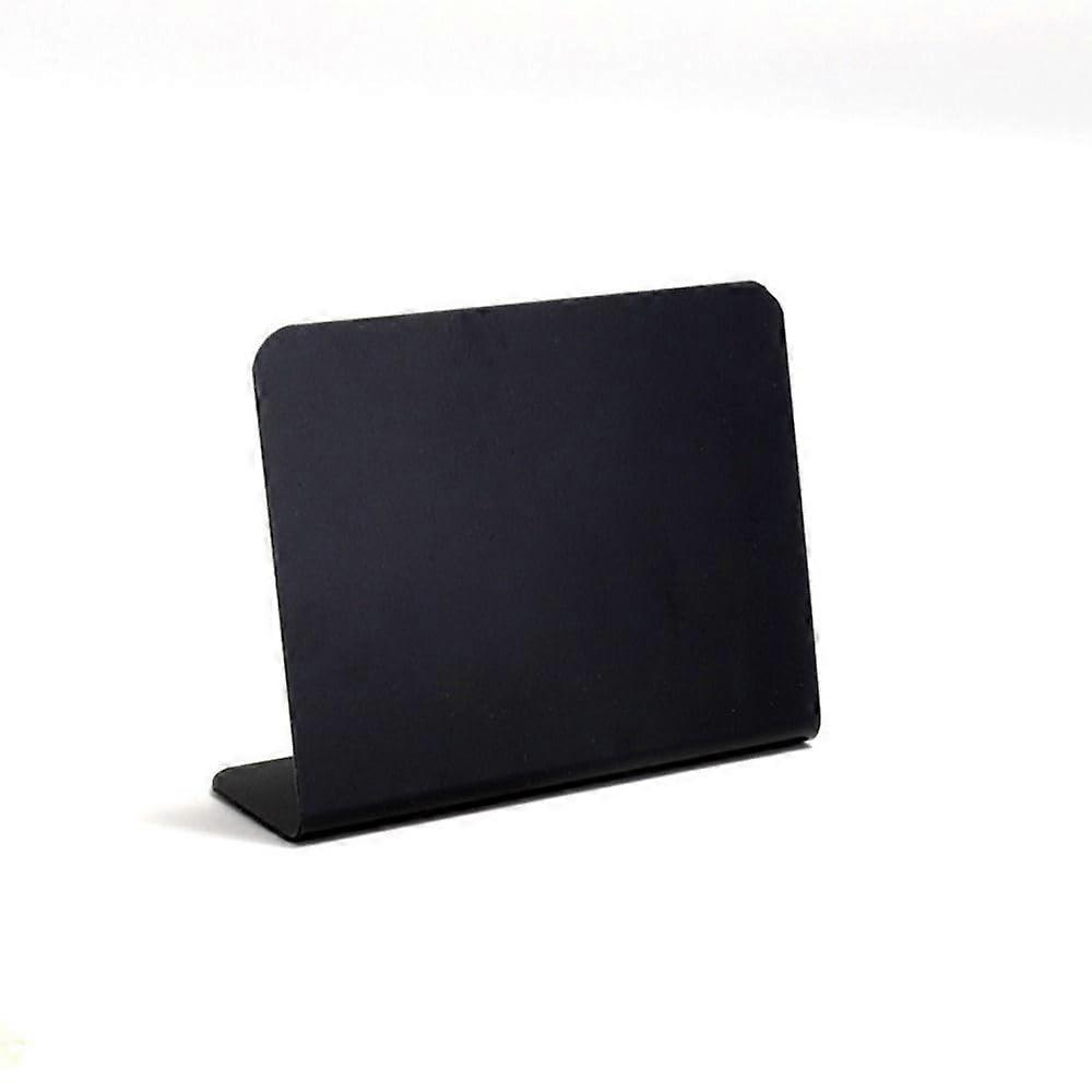 Lshaped mini chalkboard signs, black, reusable, for food parties (Style 1)
