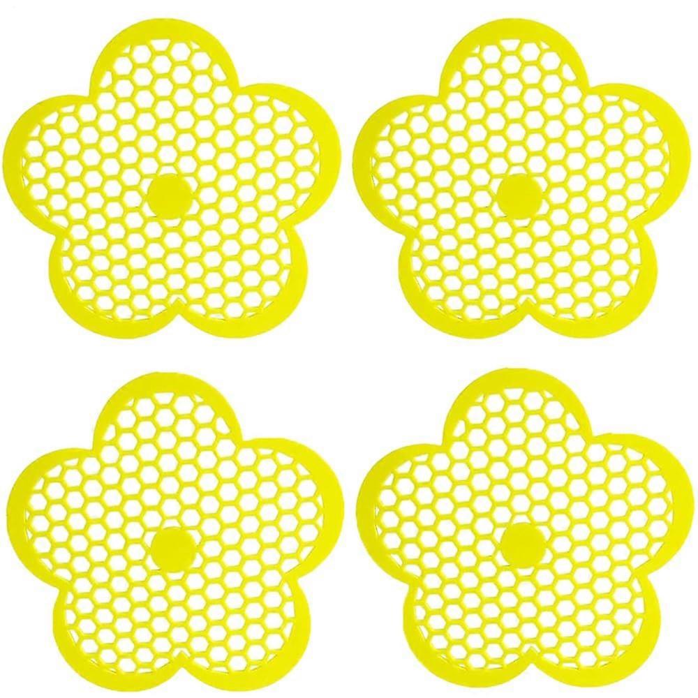 Floating Bee Island 20 cm Bee Drinking Station For Garden Pollinator Watering Basin Butterfly Feeder Set Of 4 Backyard