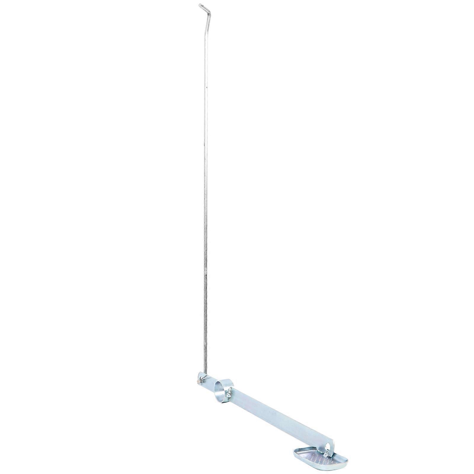 Metal Pedal Silver for Trash Can Rust-Resistant Compatible with Large Trashcan