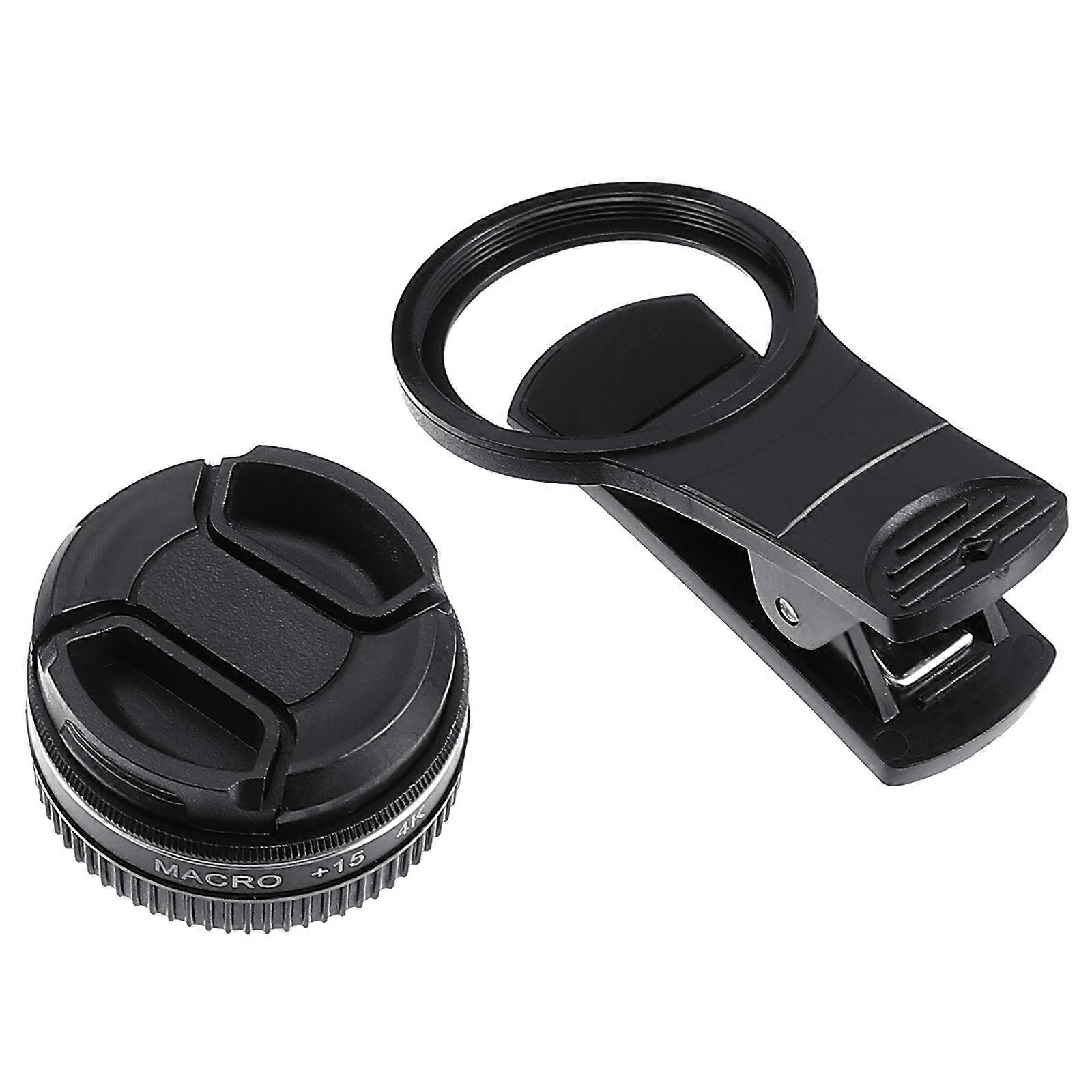 HD Phone Macro Lens with Clip Design for Smartphone Photography Magnification Durable Universal Lens
