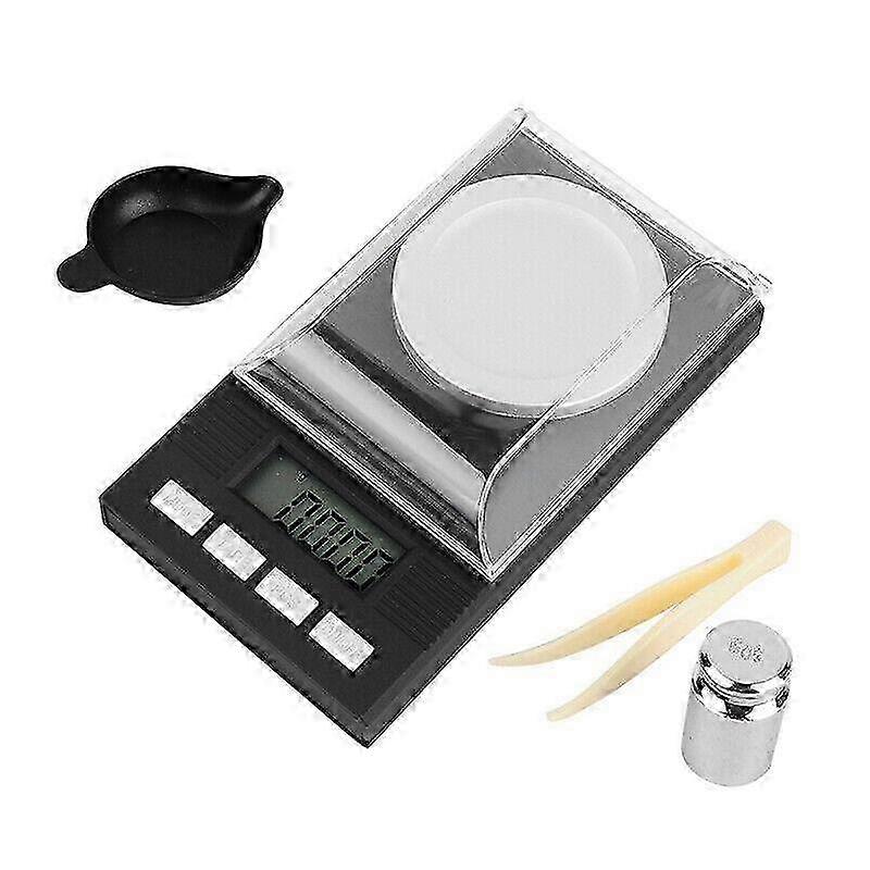 Precision 0.001g Milligram Digital Pocket Scale Gold Letter Scale DHL