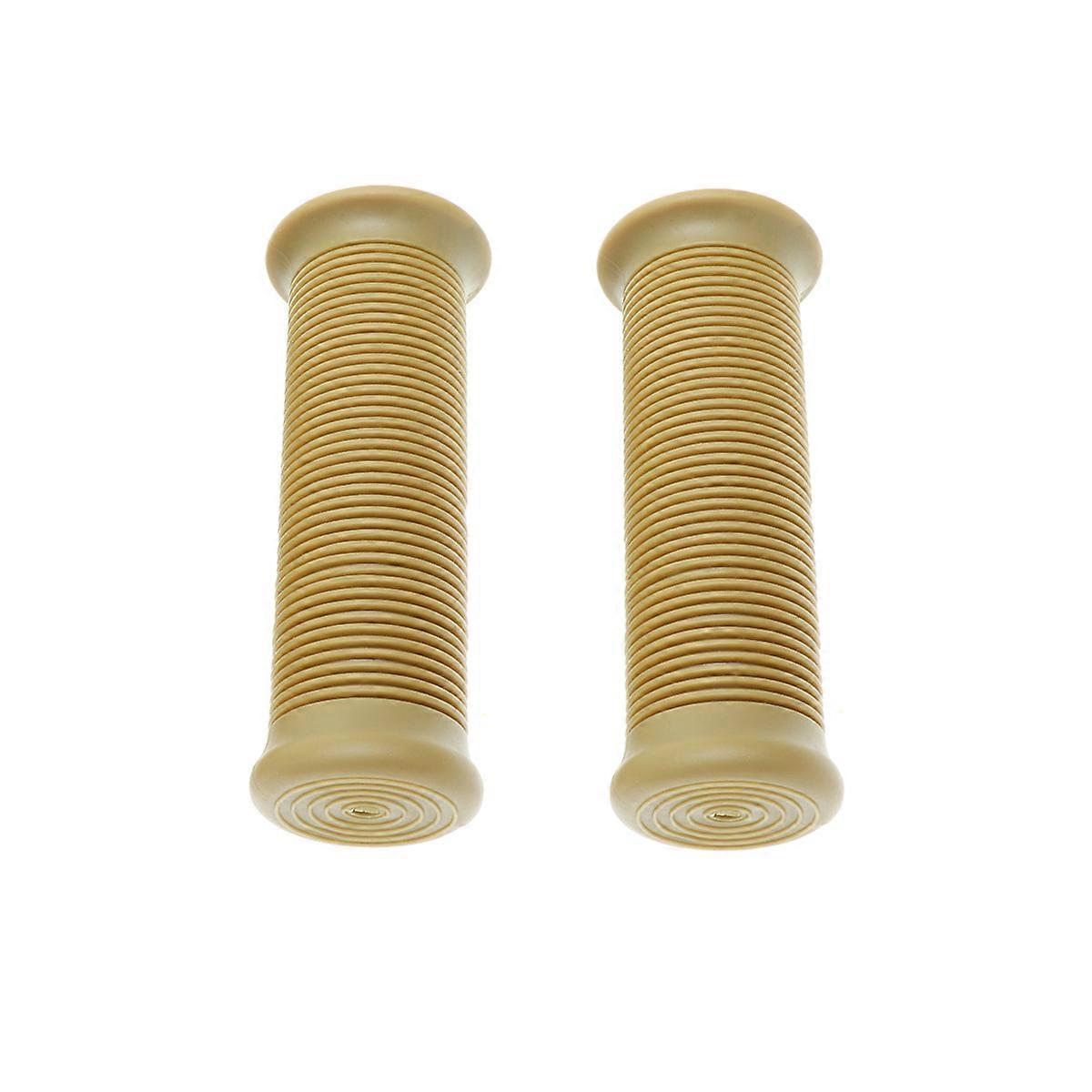 Vintage Universal Motorcycle Handle Rubber Anti-Slip in Sweat or Rain 25/28MM 1 Pair