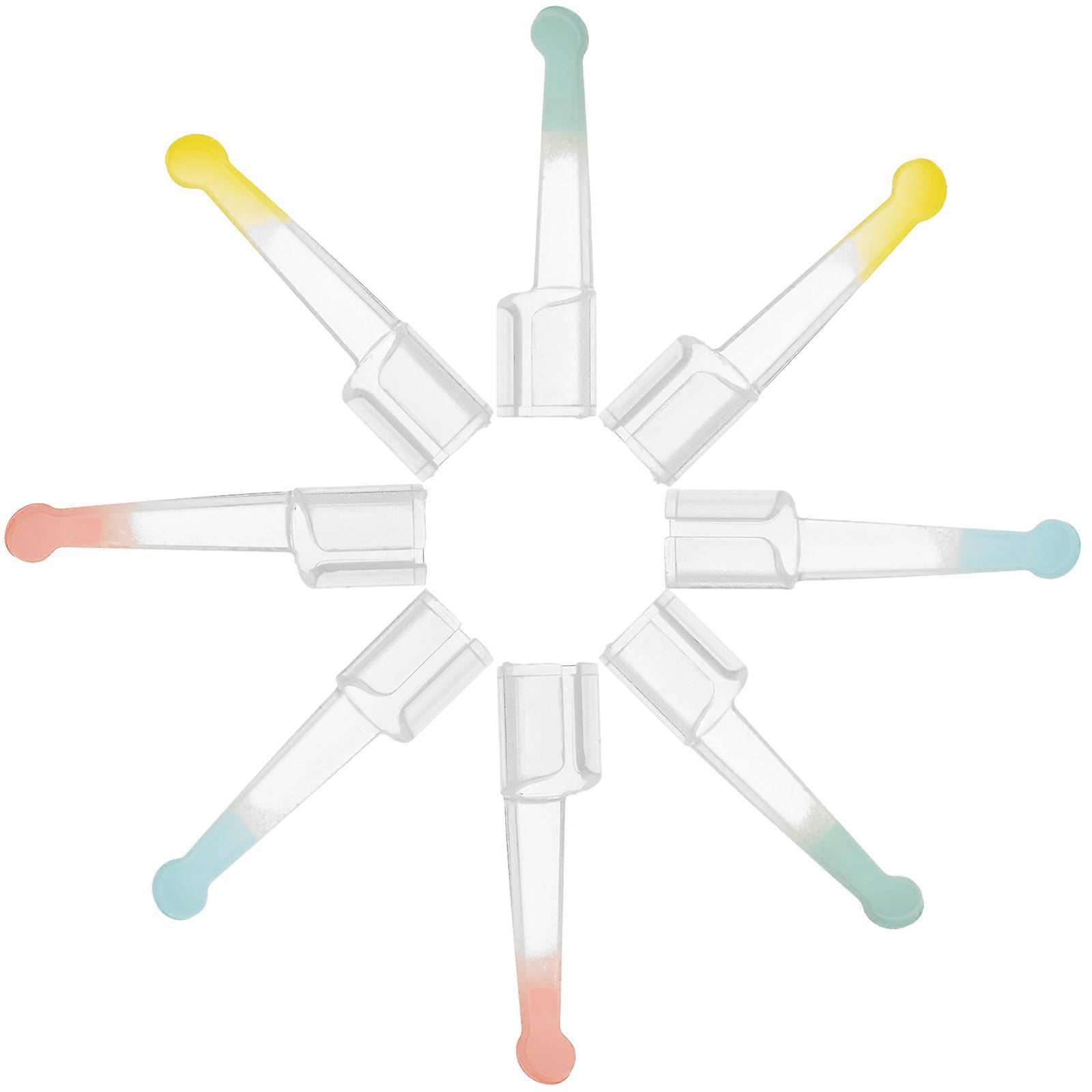 8pcs Visible Ear Wax Removal Tips Ear Cleaning Spoons for Adults Comfortable Use Compatible with Scoops