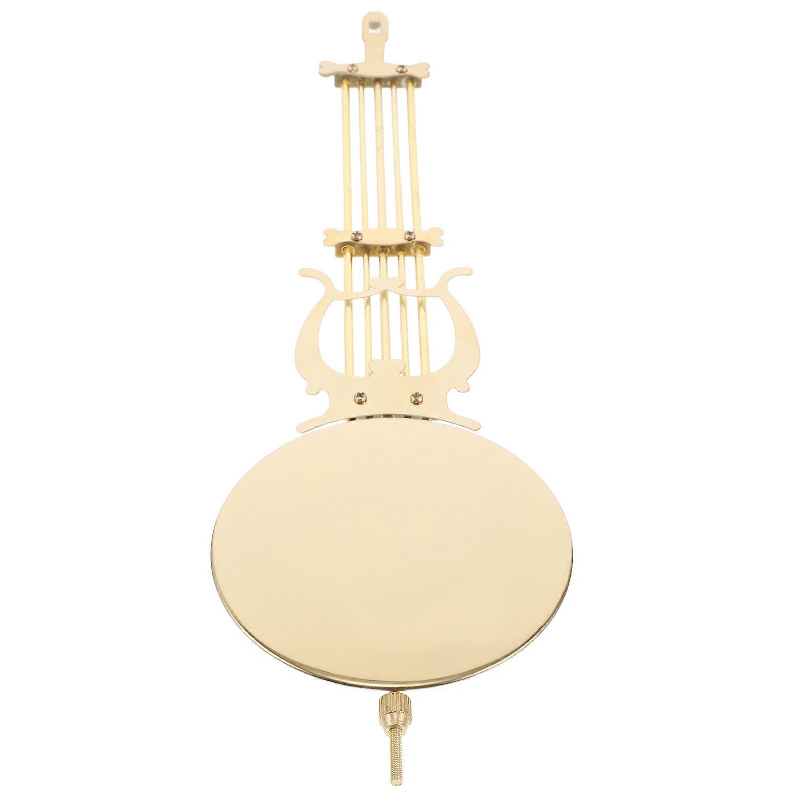 Clock Hardware Metal Clock Pendulum For Wall Clocks Clock Enthusiasts Diy Hobbyists Oval Shape 30.50X9.00X0.30CM 1Pack