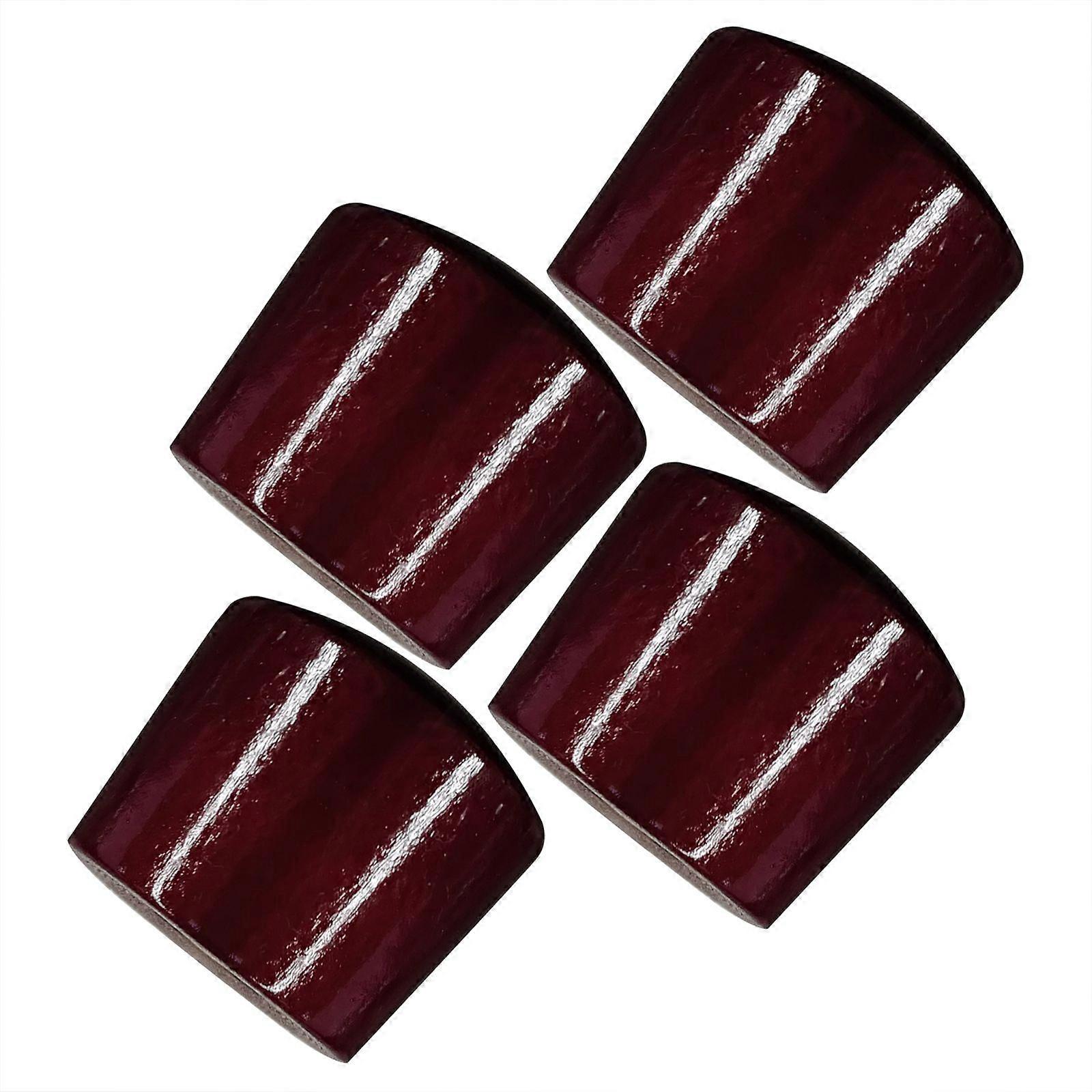 Dark Red Pot Lid Knob Replacement Cover Heat-resistant Handle for Kitchen Use Fits Most Pots 1 Set