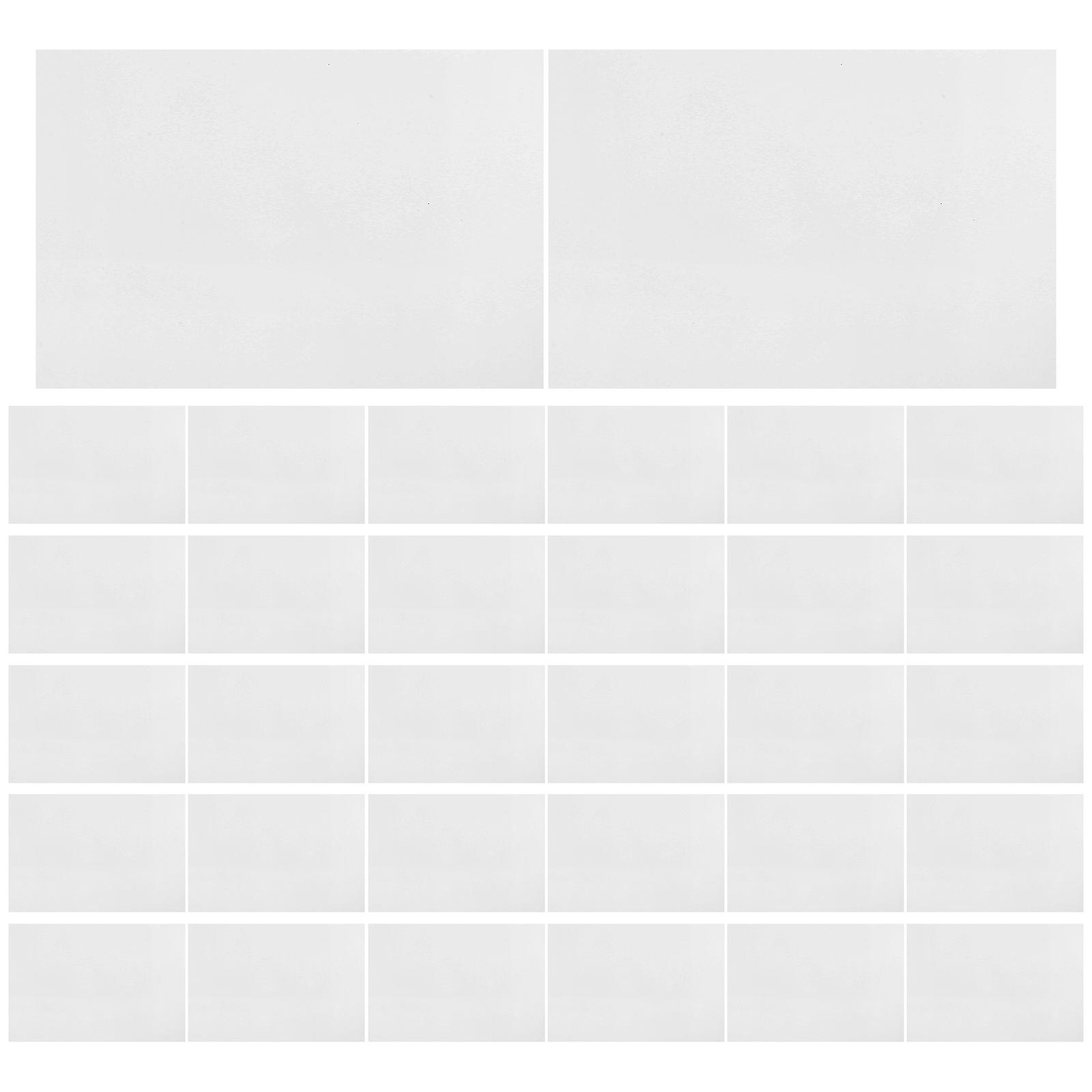 75pcs Blank White Cardstock Bookmarks for DIY Invitations, Art Projects, English Learning Notes – Minimalist Design for Crafting & Vocabulary Practice