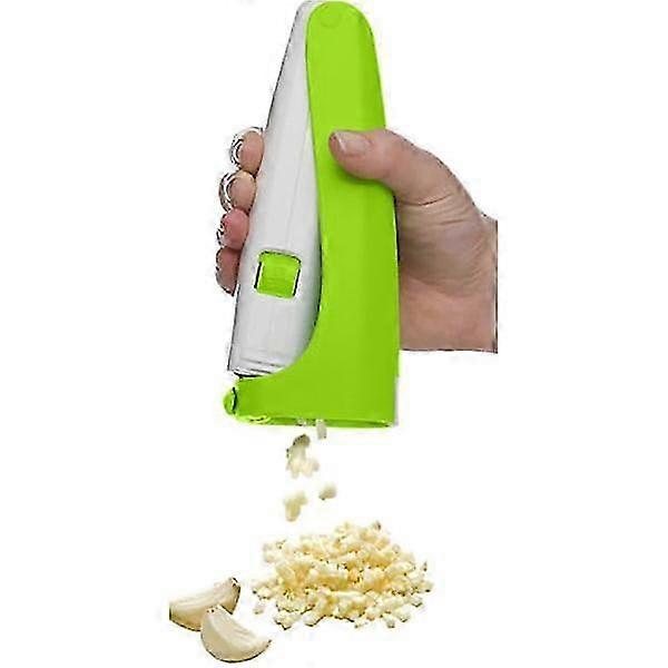 Professional Garlic Press, Handheld Garlic Chopper - Elik
