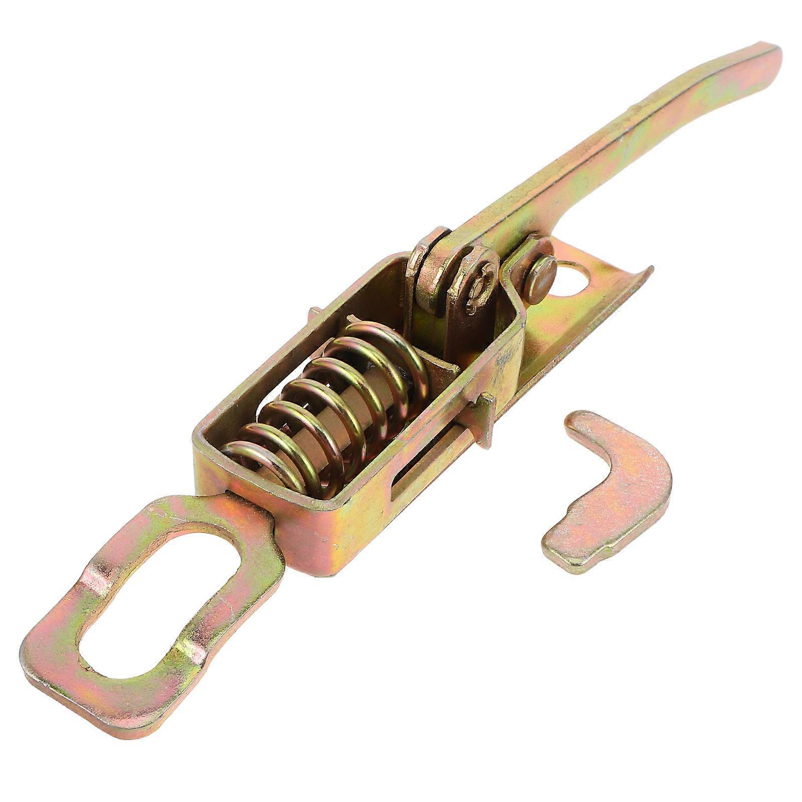 Adjustable Latch Toggle Clamp Metal for Truck Compartments Spring Loaded Mechanism 1Pcs