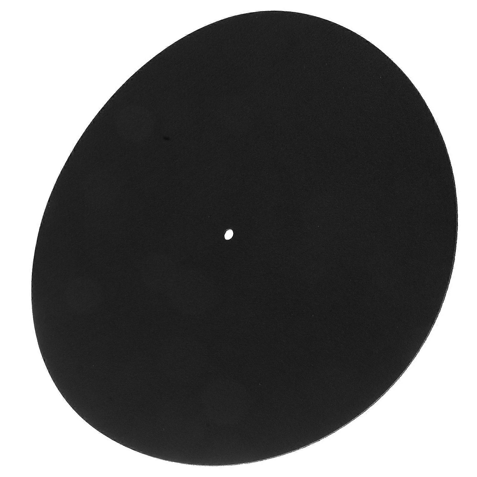 Felt Turntable Slipmat Noise Reducing Platter Pad for Vinyl Players Durable Static Quality Enhancement Elegant Design Compatible with Various