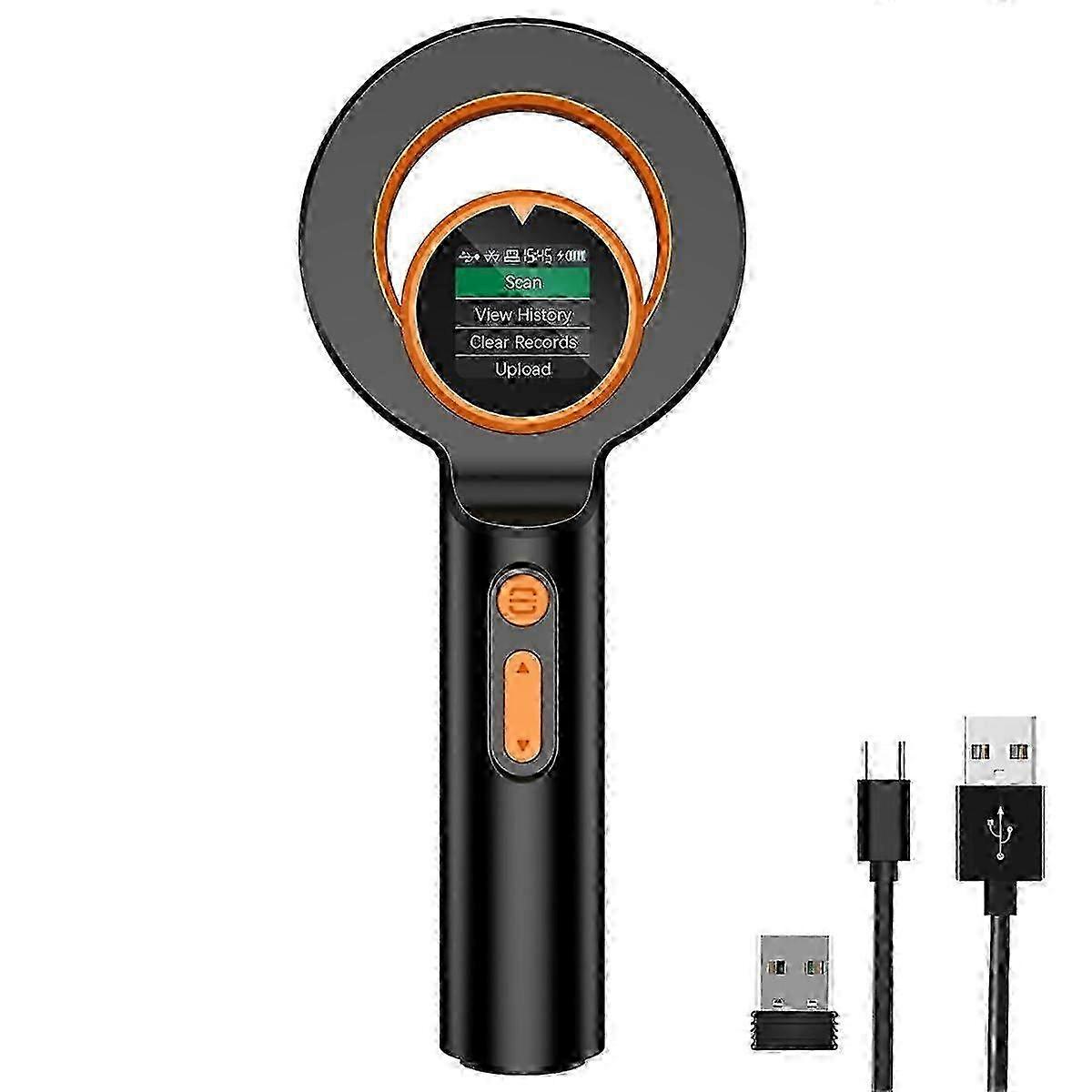 Bluetooth-Mikrochip-Lesegerät für Haustiere, 3-in-1 (2,4 GHz drahtlos + Bluetooth + USB) Tier-Universal-Mikrochip-TagQ40 SZRH