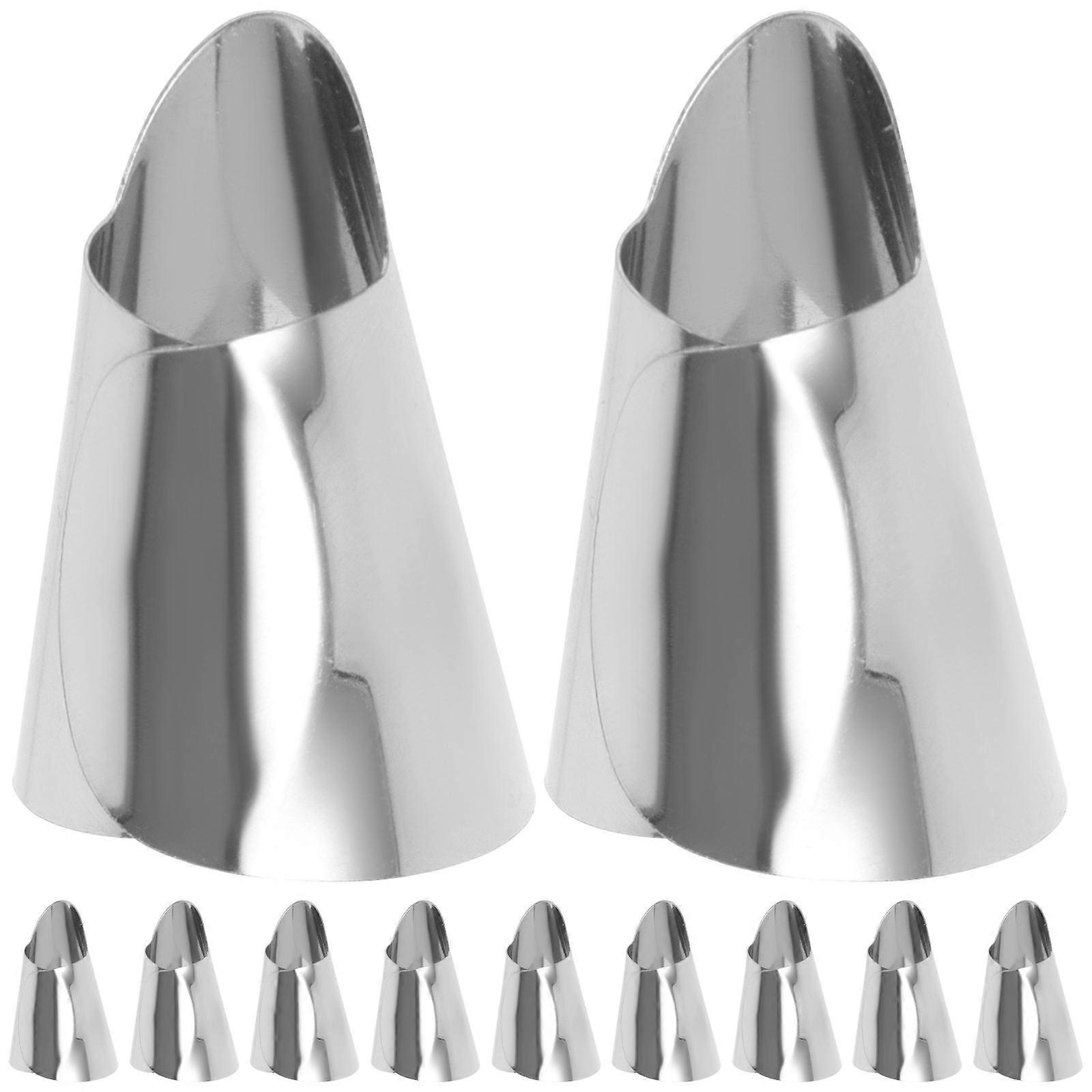 Gardening Tools Stainless Steel Thumb Vegetable Picker Gardening Adults 20Pcs