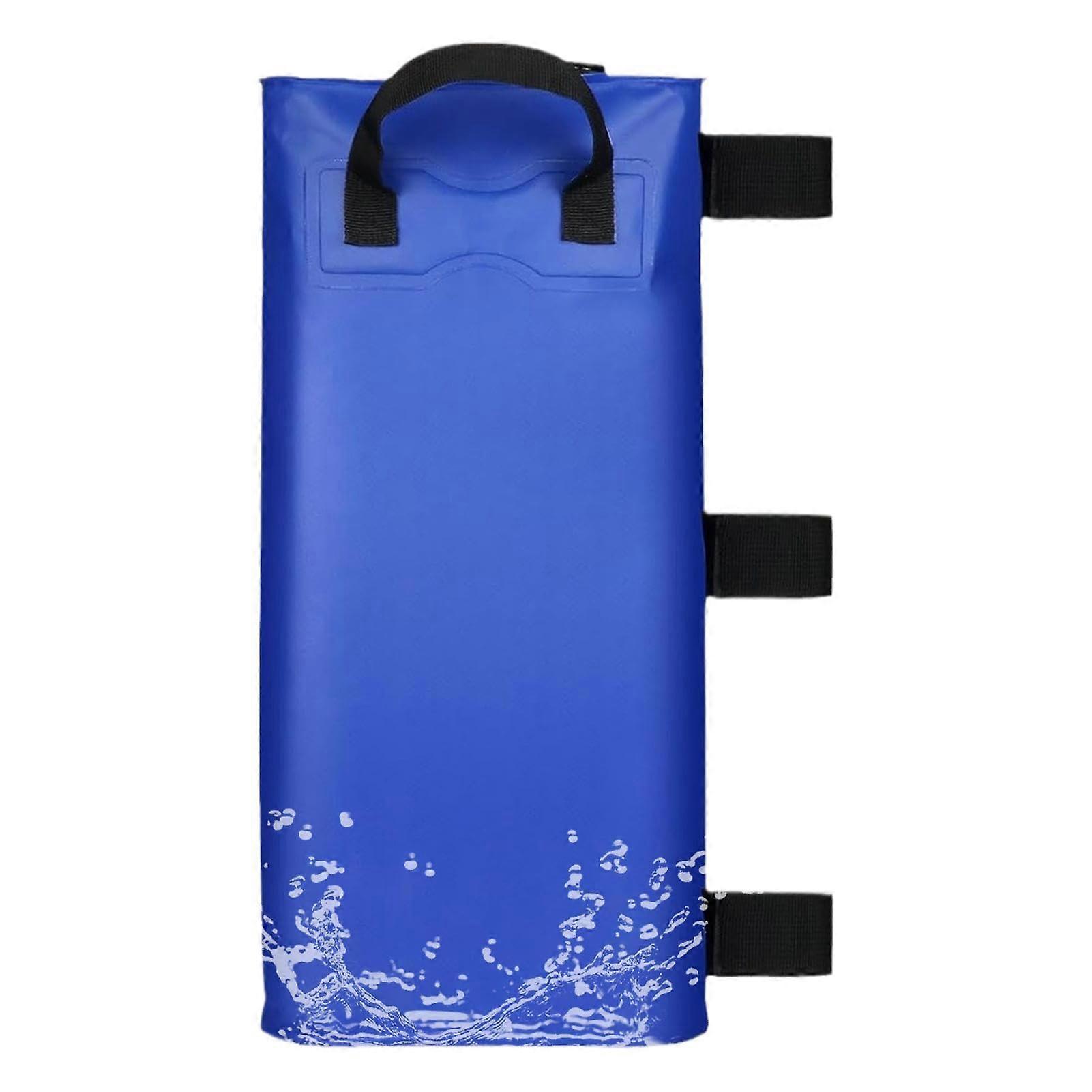 Canopy Tent Weights, Foldable Water Bags, Fixed Canopy Weights Bag, 20 L Blue, Windproof Heavy Duty For PopUp Tents