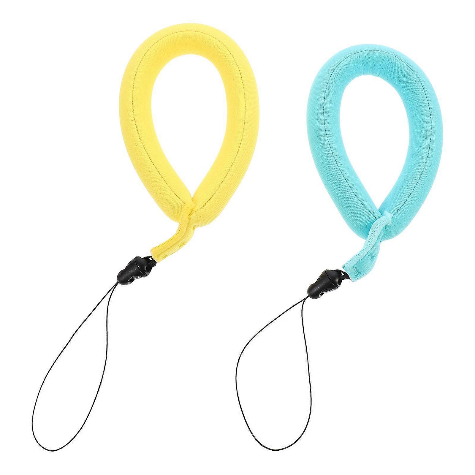 2pcs Waterproof Camera Float Underwater Float Strap Universal Floating Wristband