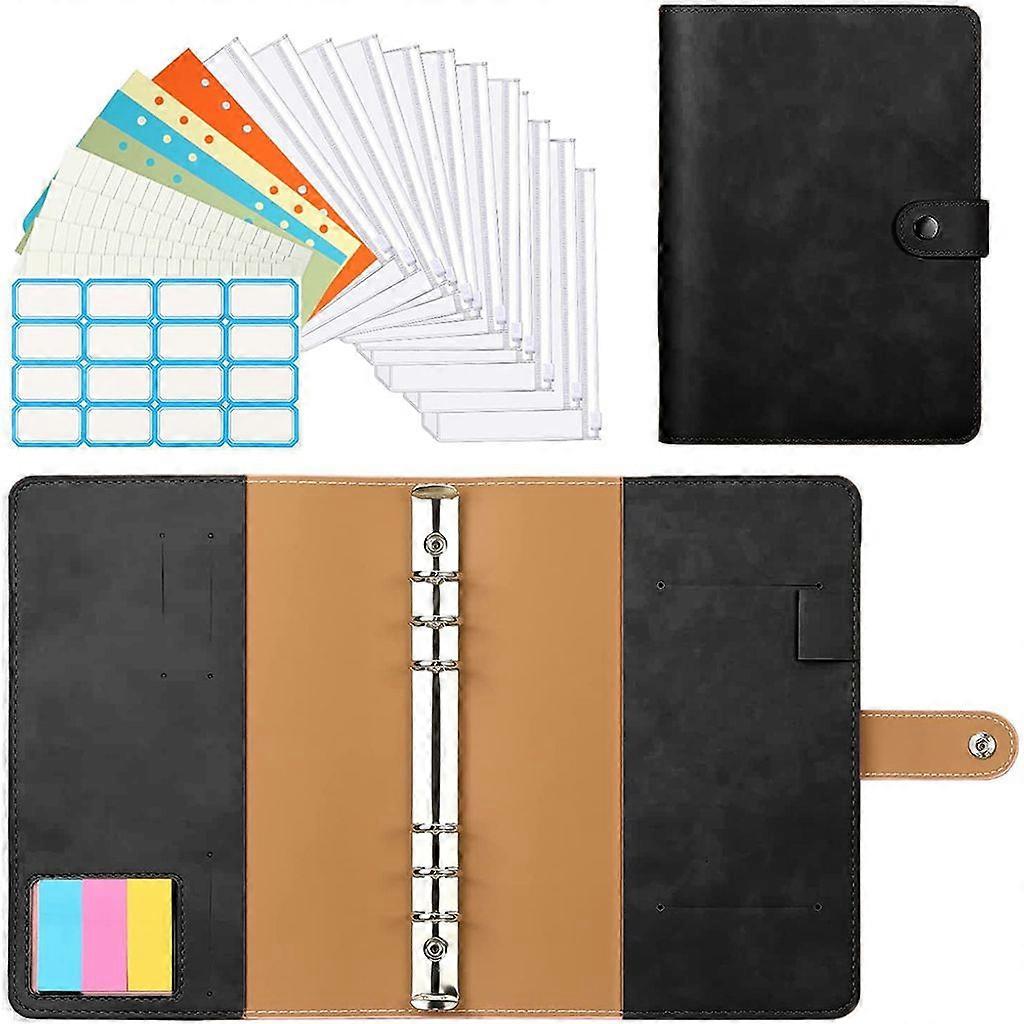 A6 Loose-Leaf Notebook, Black