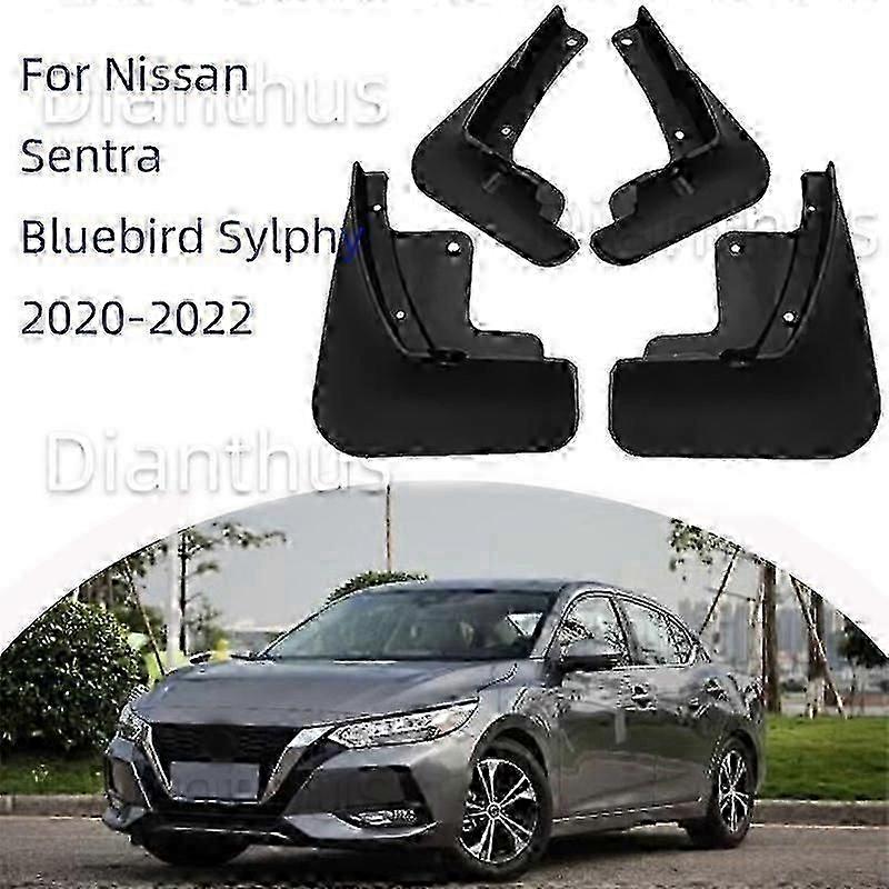 Exquisite Fit For Nissan Sentra Bluebird Sylphy 2020 2021 2022 Car Mudguard Anti-splash Anti-Fouling Front Rear Fender Accessories