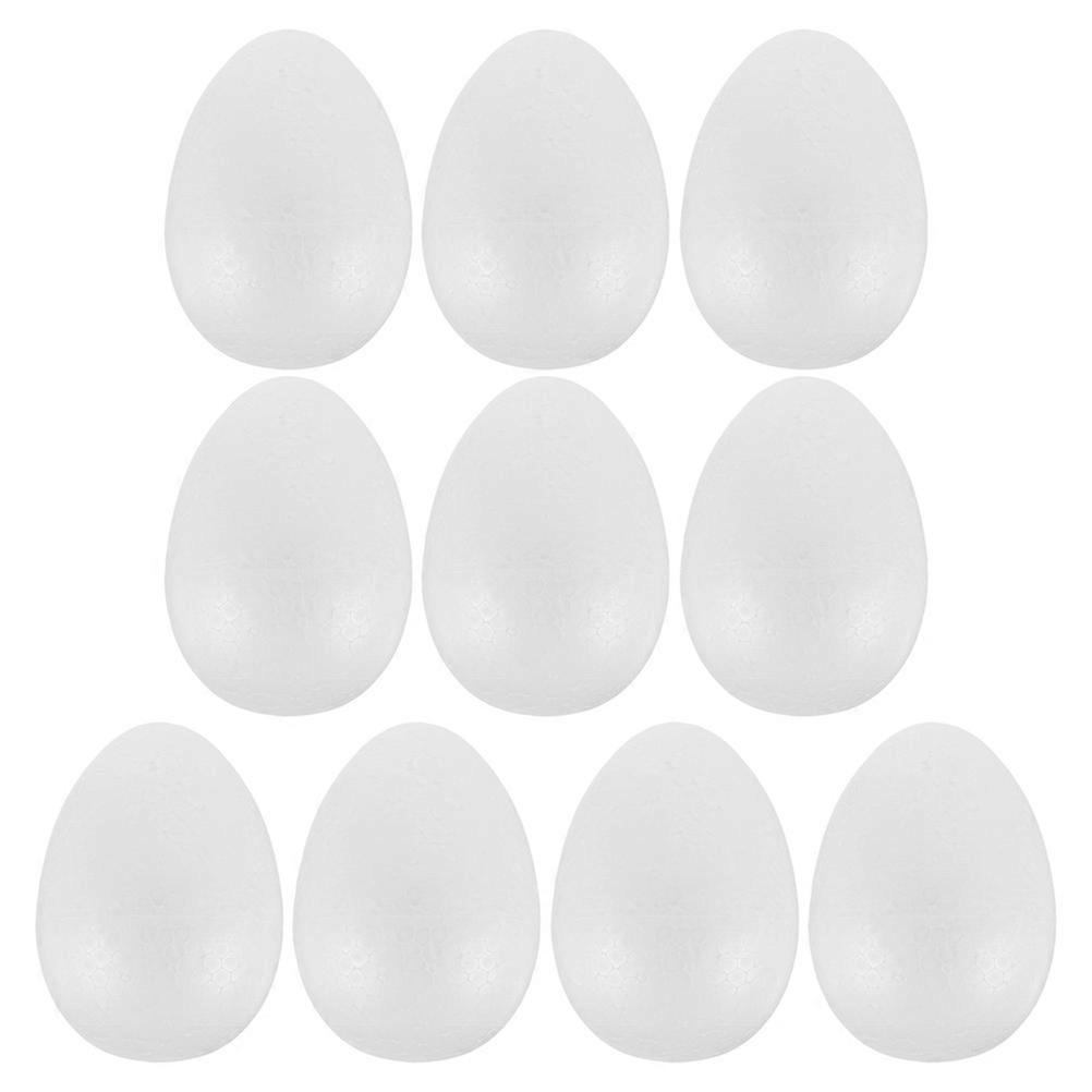 Easter Decorations Foam Eggs Diy Projects Classroom Activities 10Pcs