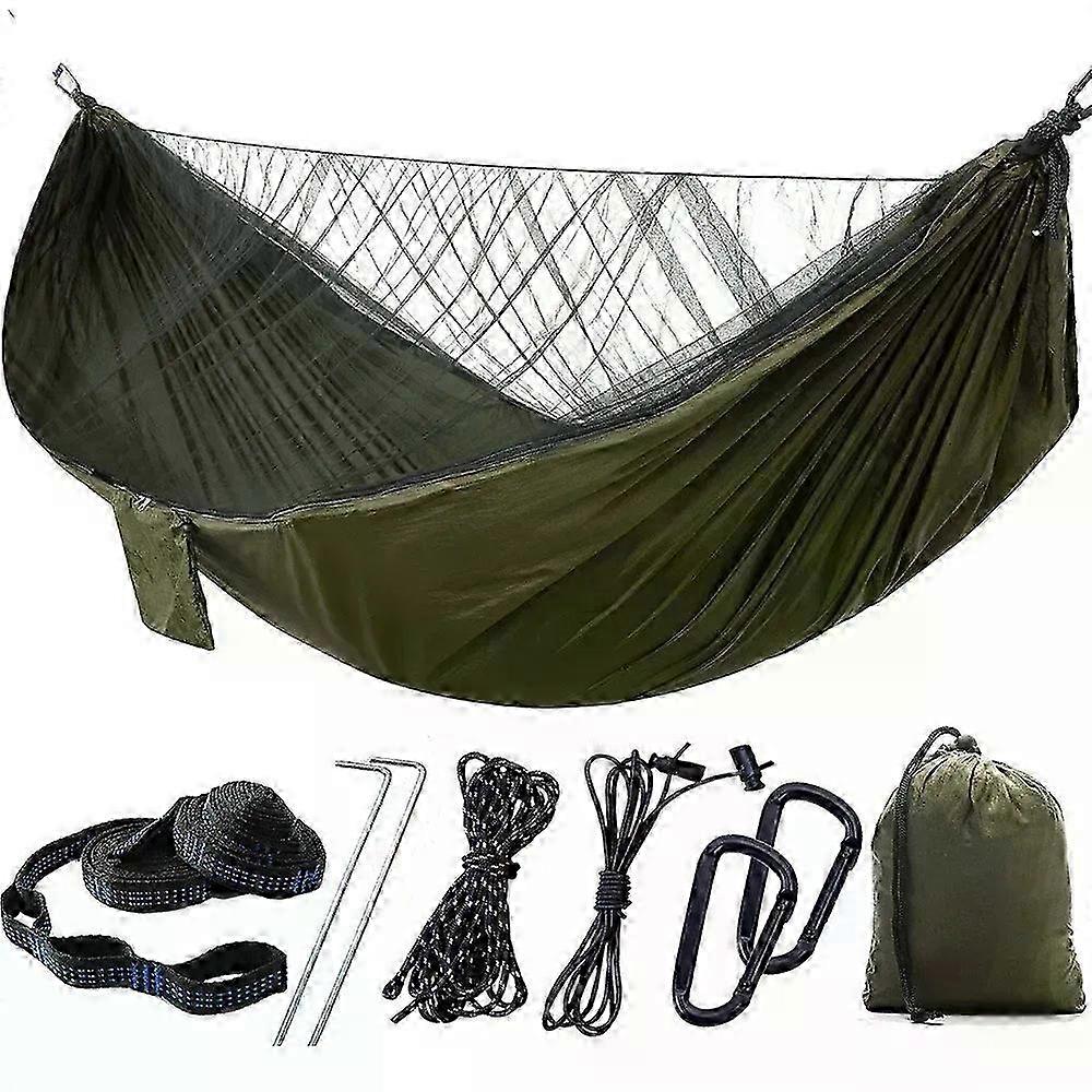 2 Person Camping Hammock with Mosquito Net, Ultralight Gear, Swing for Adults, Hanging Hammock