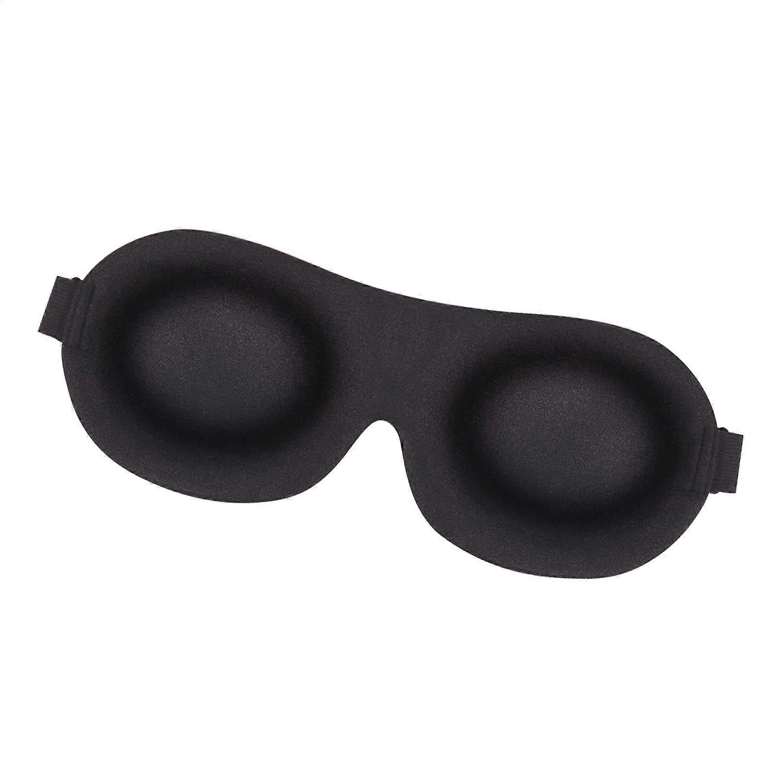 Sleep Eye Cover | Lightweight and Comfortable Eye Mask for Sleep, Adjustable Fit for Men and Women, Black Color