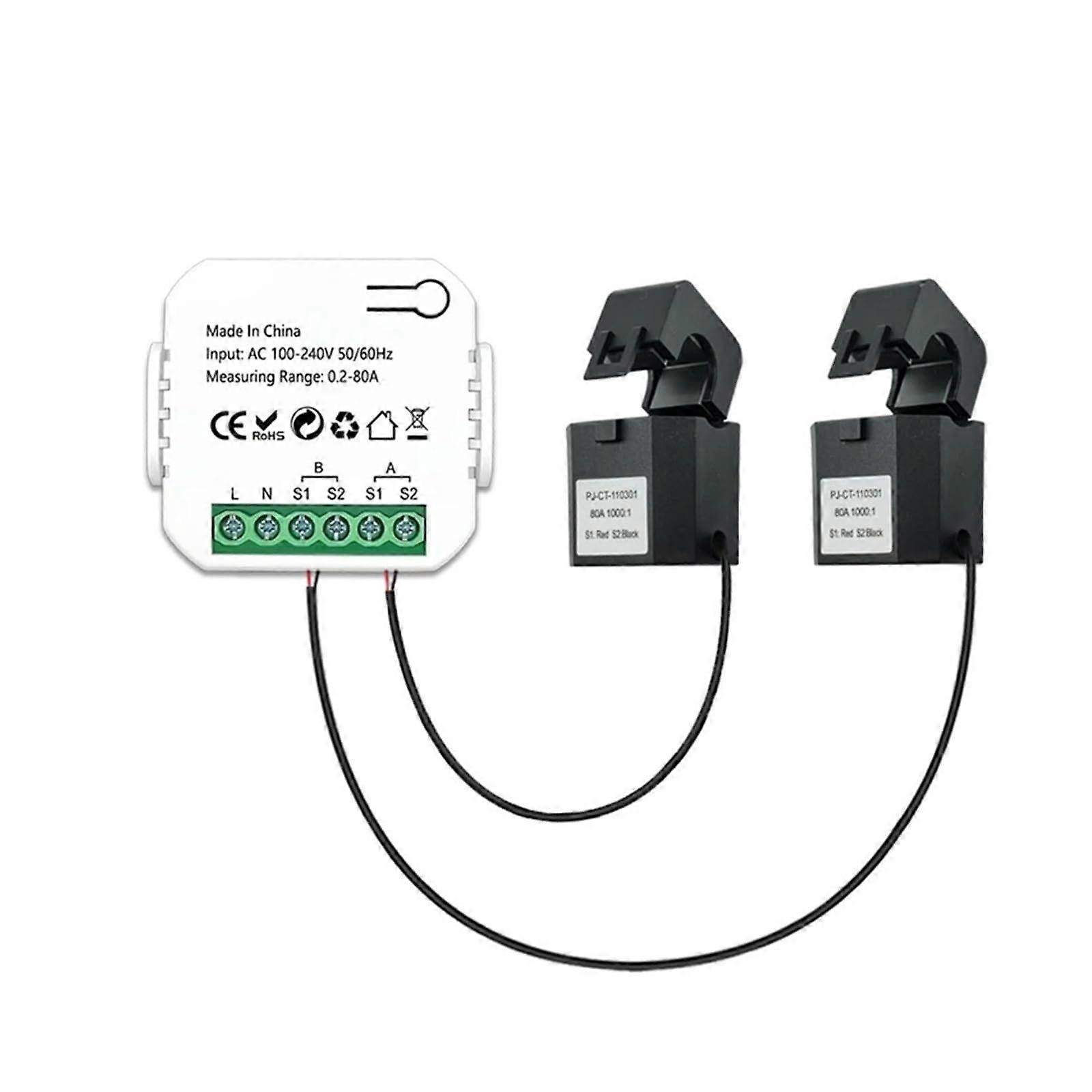 Electricity meter
Smart energy meter
Solar PV system
Power generation
Consumption
Bidirectional monitoring meter
APP control
CT (2CT)