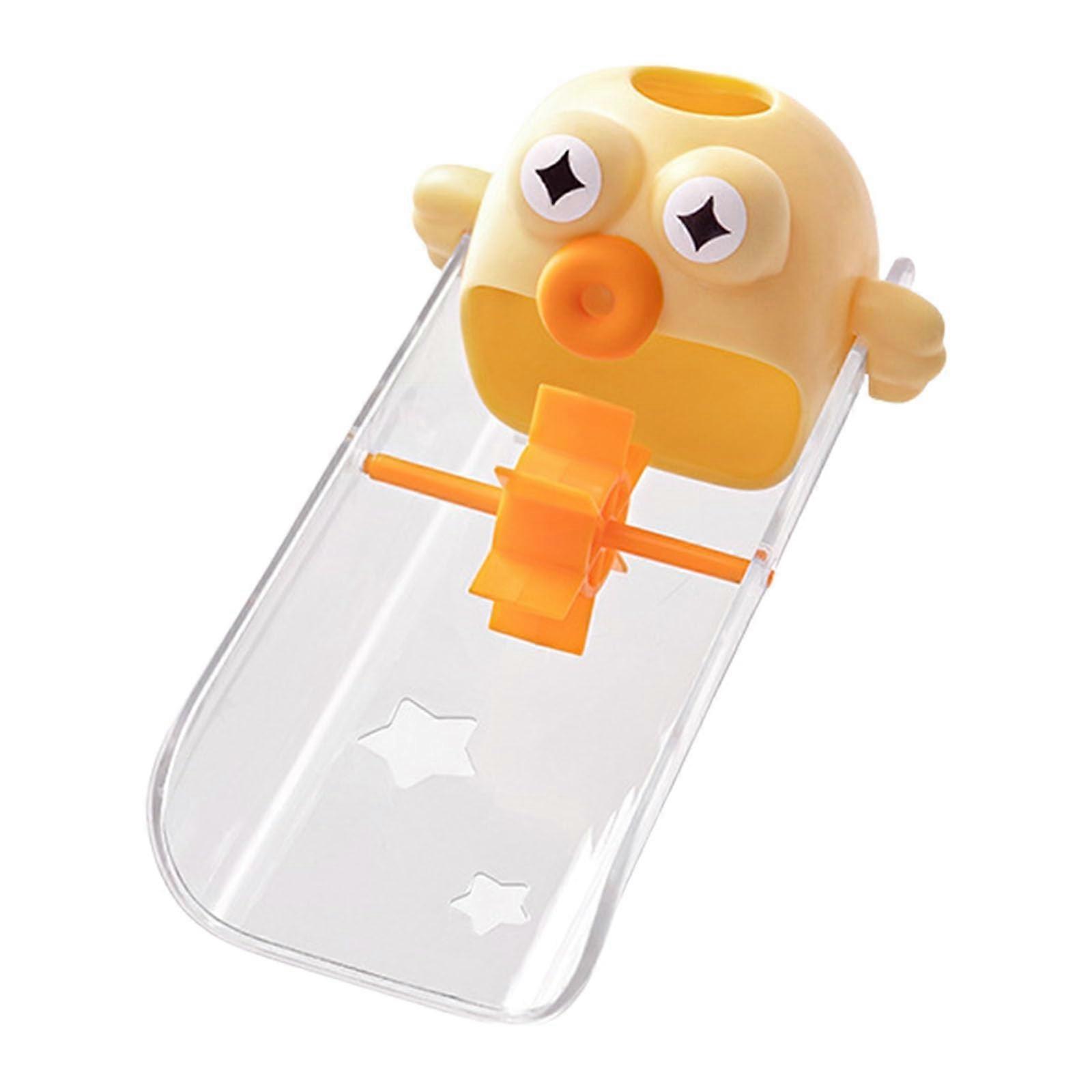 Fun Cartoon Water Tap Extender For Kids - Vital Yellow Faucet Extension For Preschoolers And Parents In Kitchen Sinks