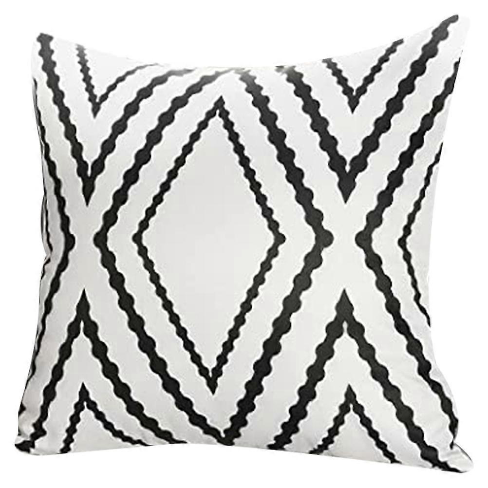 Sofa Pillowcase Waterproof Polyester Pillow Protector for Living Room 1Set