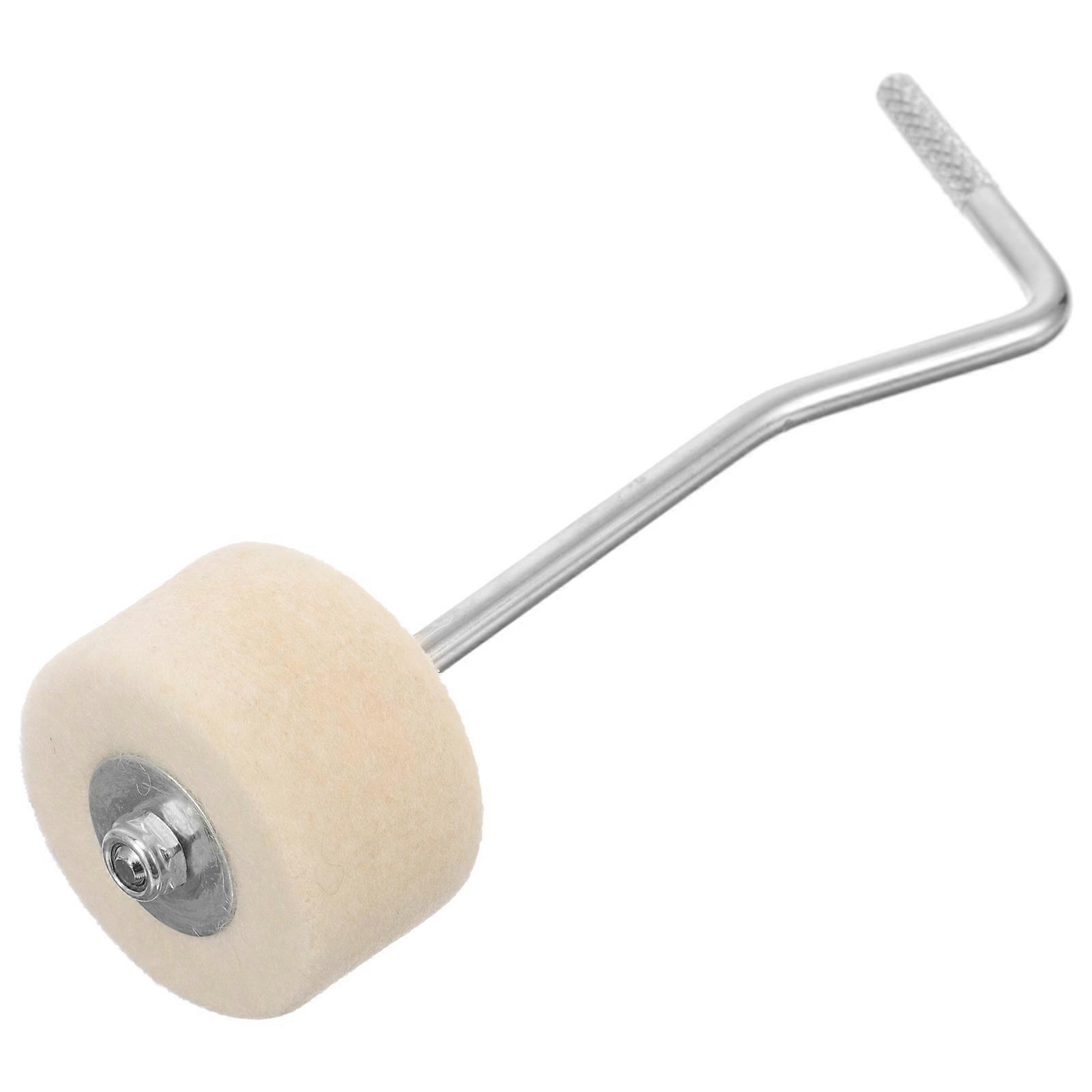 Firm Felt Bass Drum Beater for Kick Drum Pedal Accessories – Durable Construction for Students and Professionals